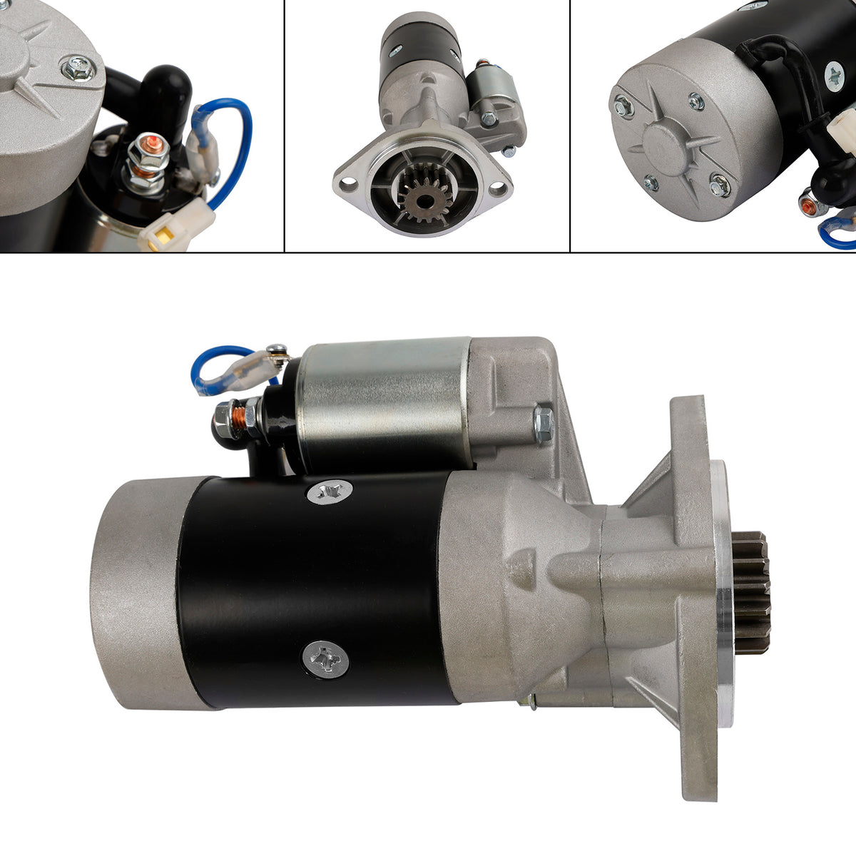 Starter Motor For John Deere Excavator With Yanmar 3TNV88 12V 129136-77011