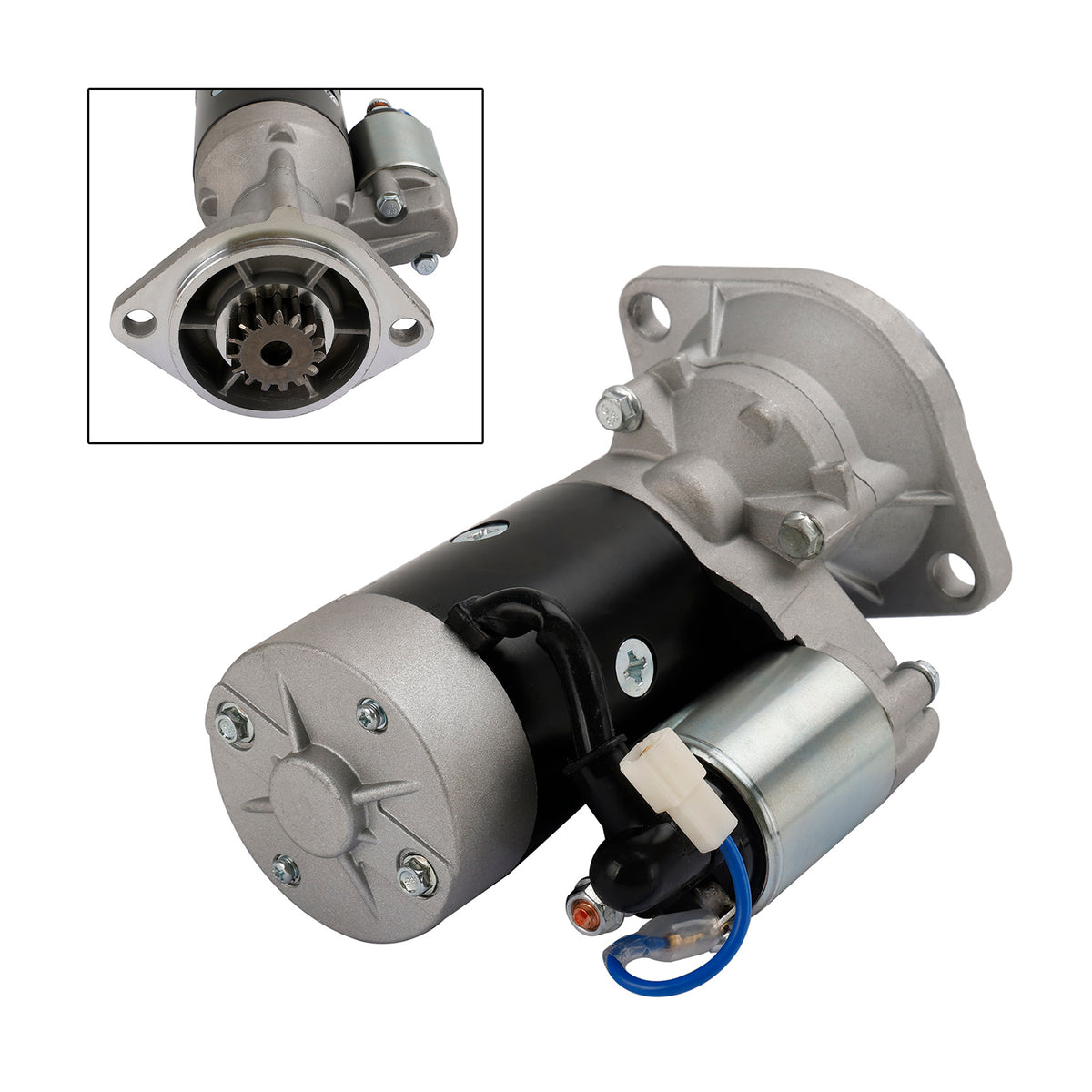 Starter Motor For John Deere Excavator With Yanmar 3TNV88 12V 129136-77011