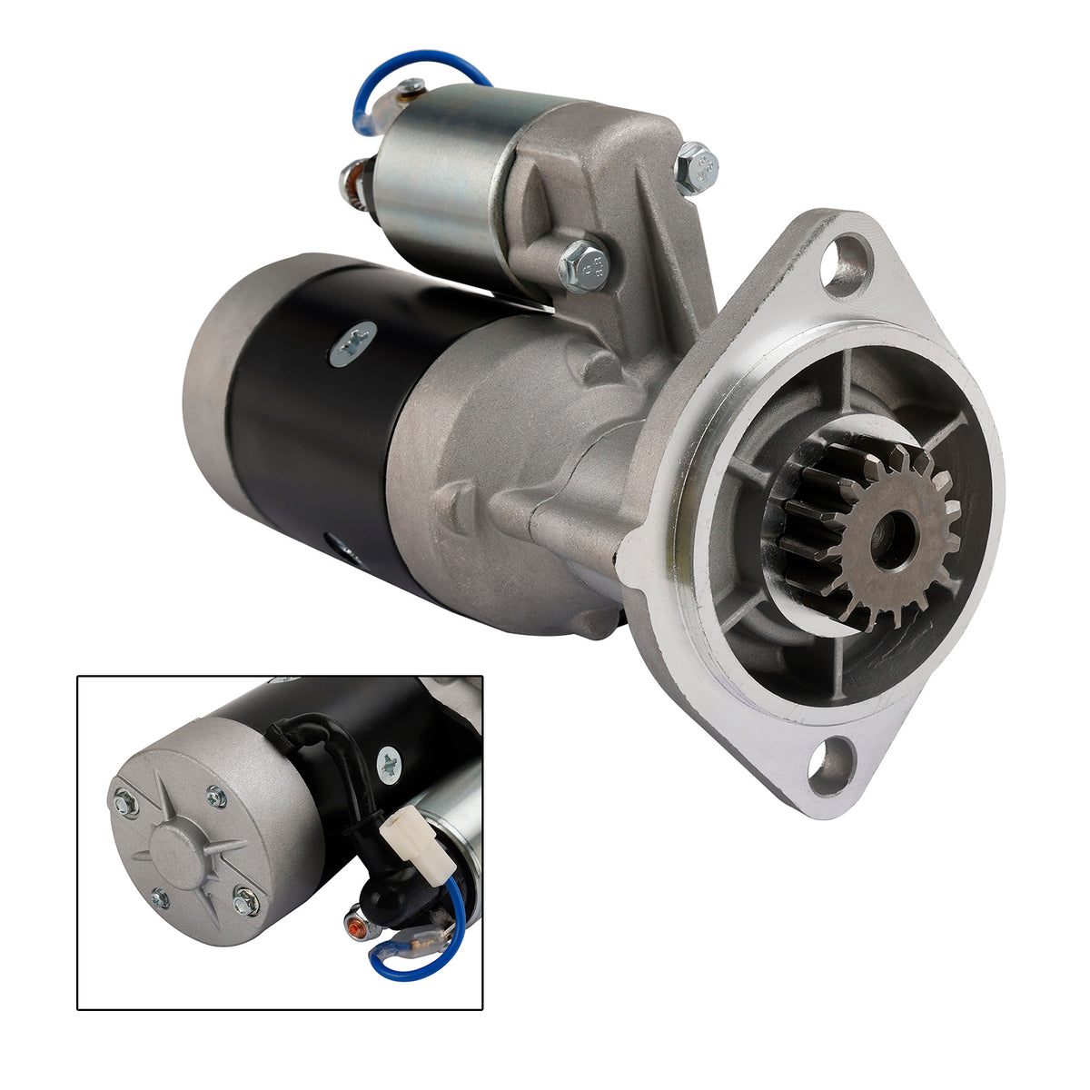 Starter Motor For John Deere Excavator With Yanmar 3TNV88 12V 129136-77011