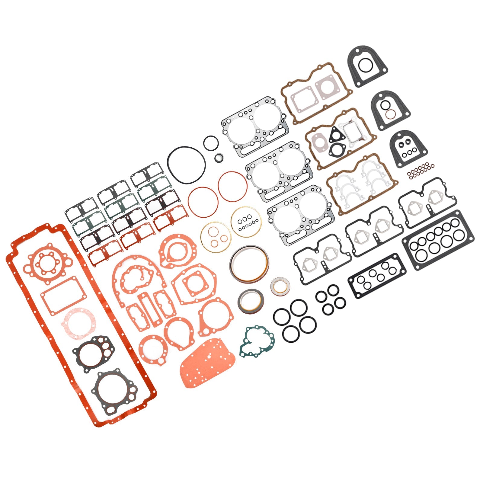 3801754 4024919 For Cummins 855 Big Cam IV STC NT NTC Upper+Lower Engine Gasket Set