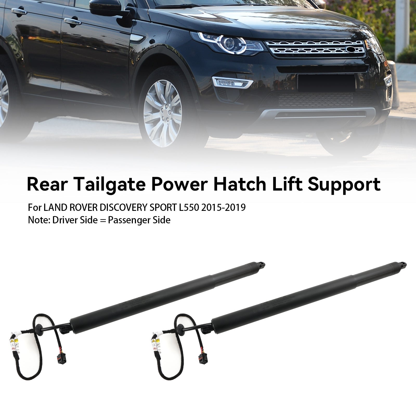 2015-2019 Land Rover Discovery Sport 2PCS Electric Tailgate Strut LR075420 R058635 LR074798 LR075419
