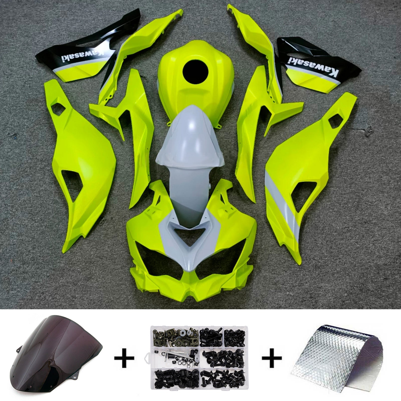 Injection Fairing Kit Bodywork Plastic ABS fit For Kawasaki ZX-6R 2024-2025