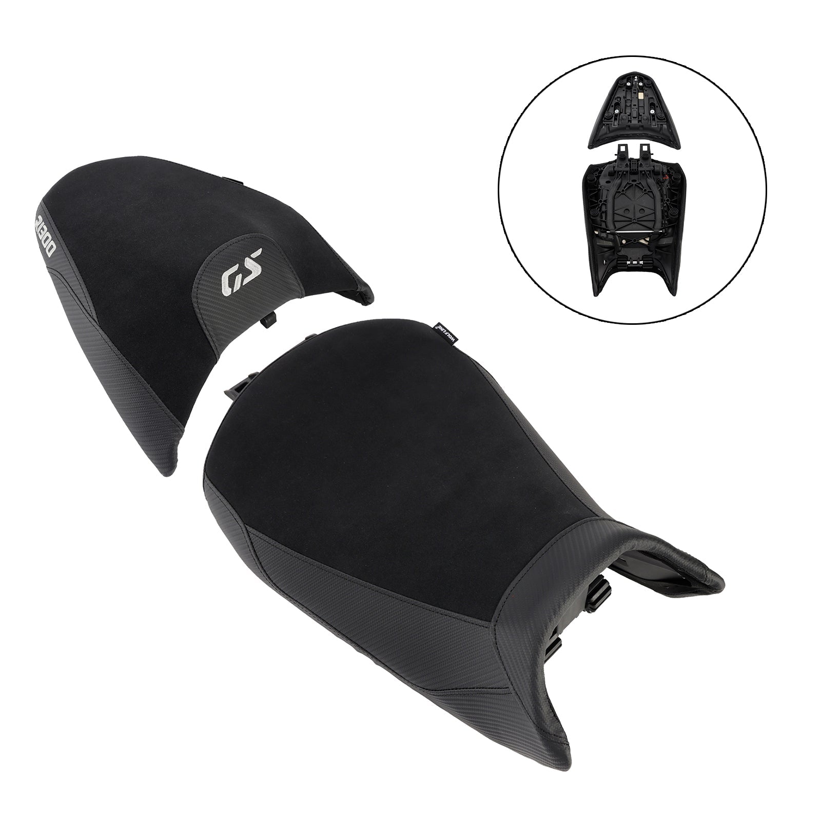 2024-2025 For Bmw R1300Gs R 1300 Gs Lower Front W/ Rear Seat Driver Pillion Black