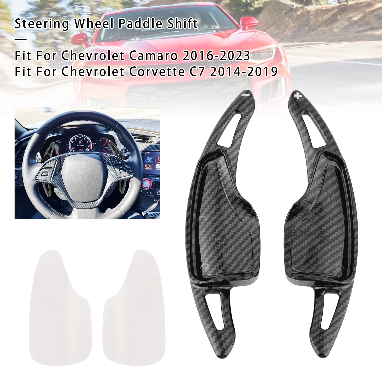 2014-2019 Chevrolet Corvette C7 Steering Wheel Paddle Shifter