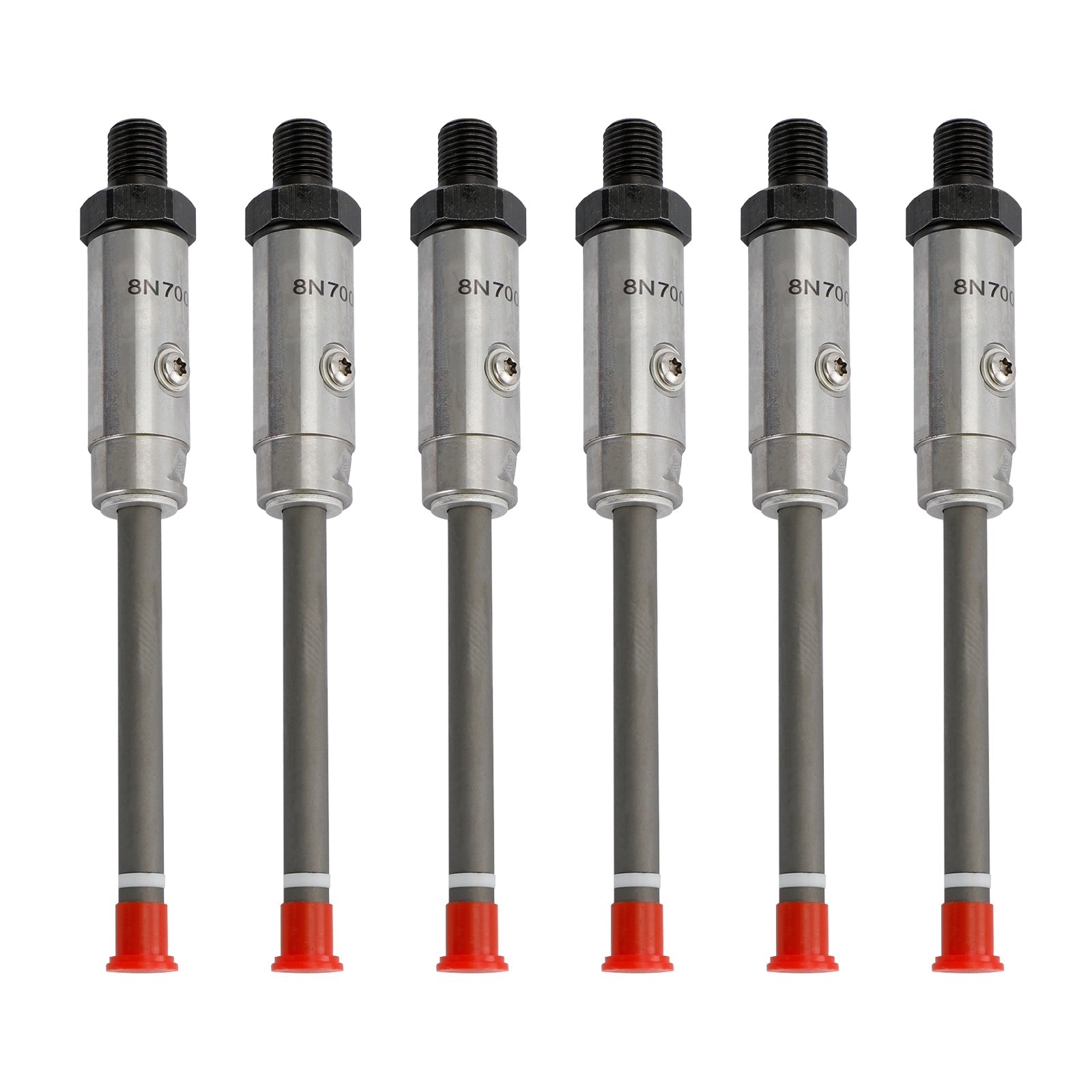 6Pcs 8N-7005 Fuel Injector Pencil Nozzle For Caterpillar CAT 3304 3306B Engine