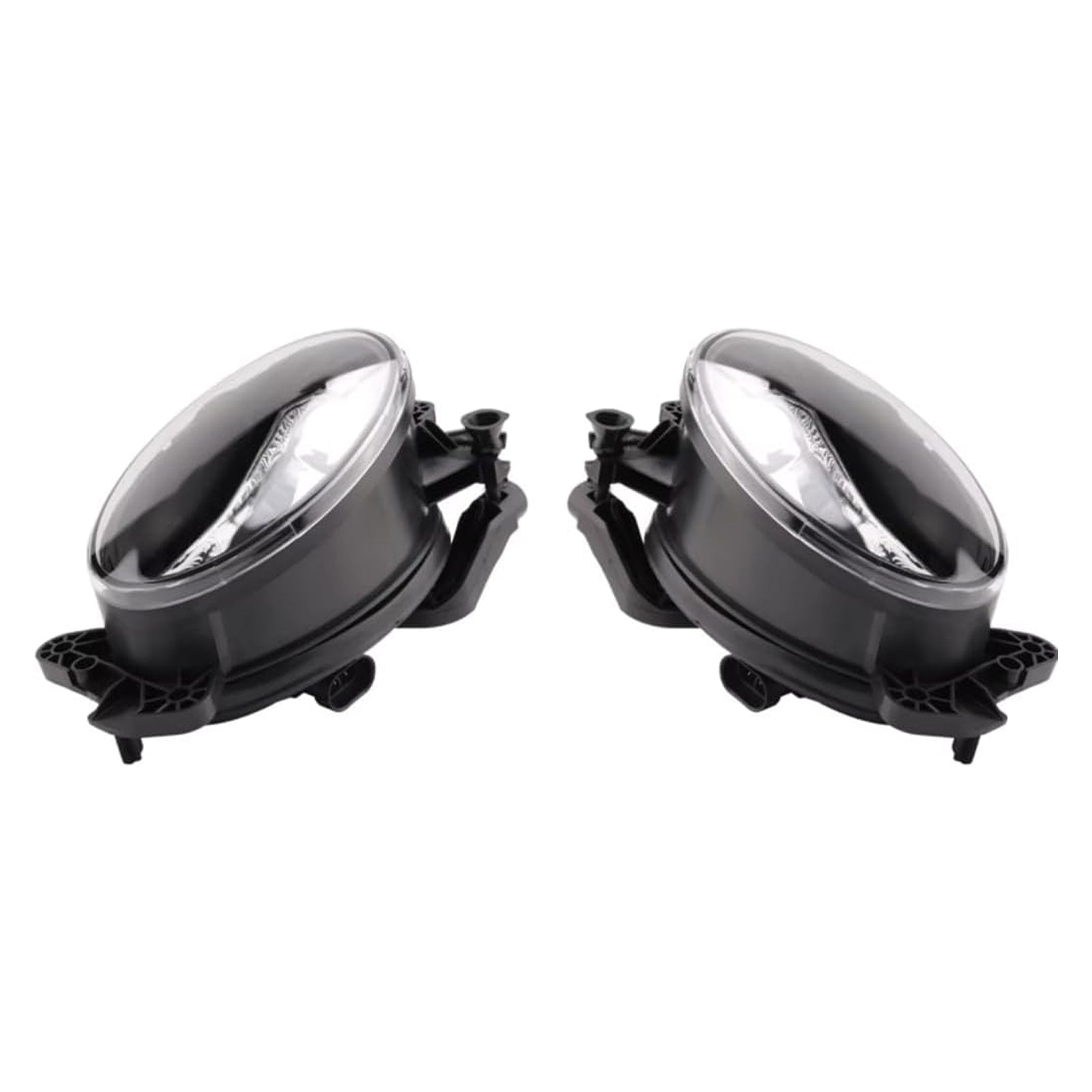 2006-2010 Mercedes R-Class Pair Front Fog Light Lamps With Bulbs A1698201556 A1698201656