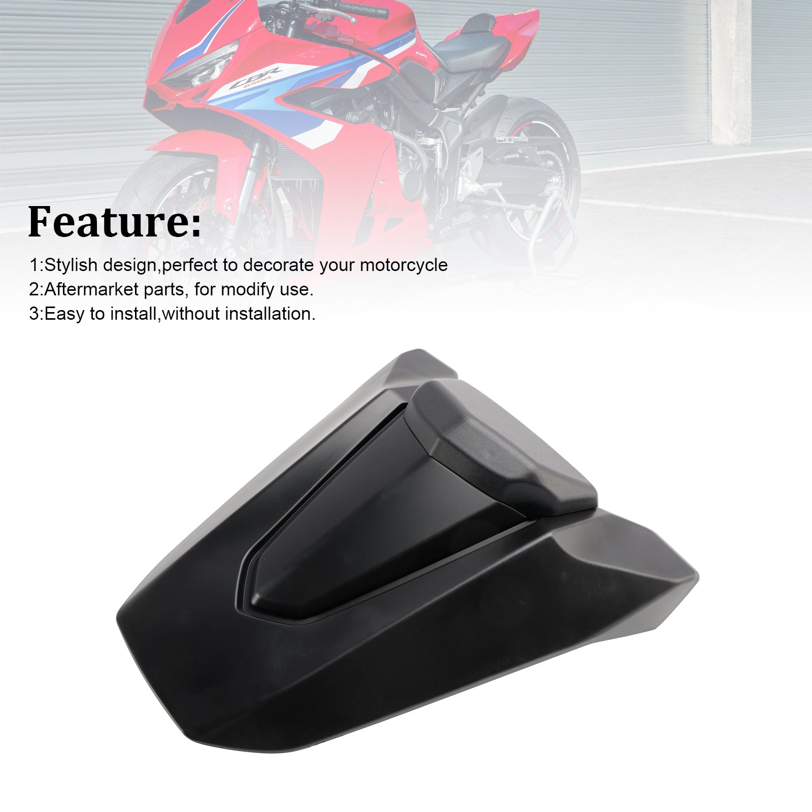 2024-2026 Honda CBR650R CB650R Rear Tail Seat Fairing Cover
