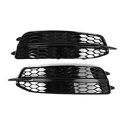 2012-2014 Audi A6 C7 S-Line 2X Car Front Bumper Fog Light Grilles 4G0807681D 4G0807682D