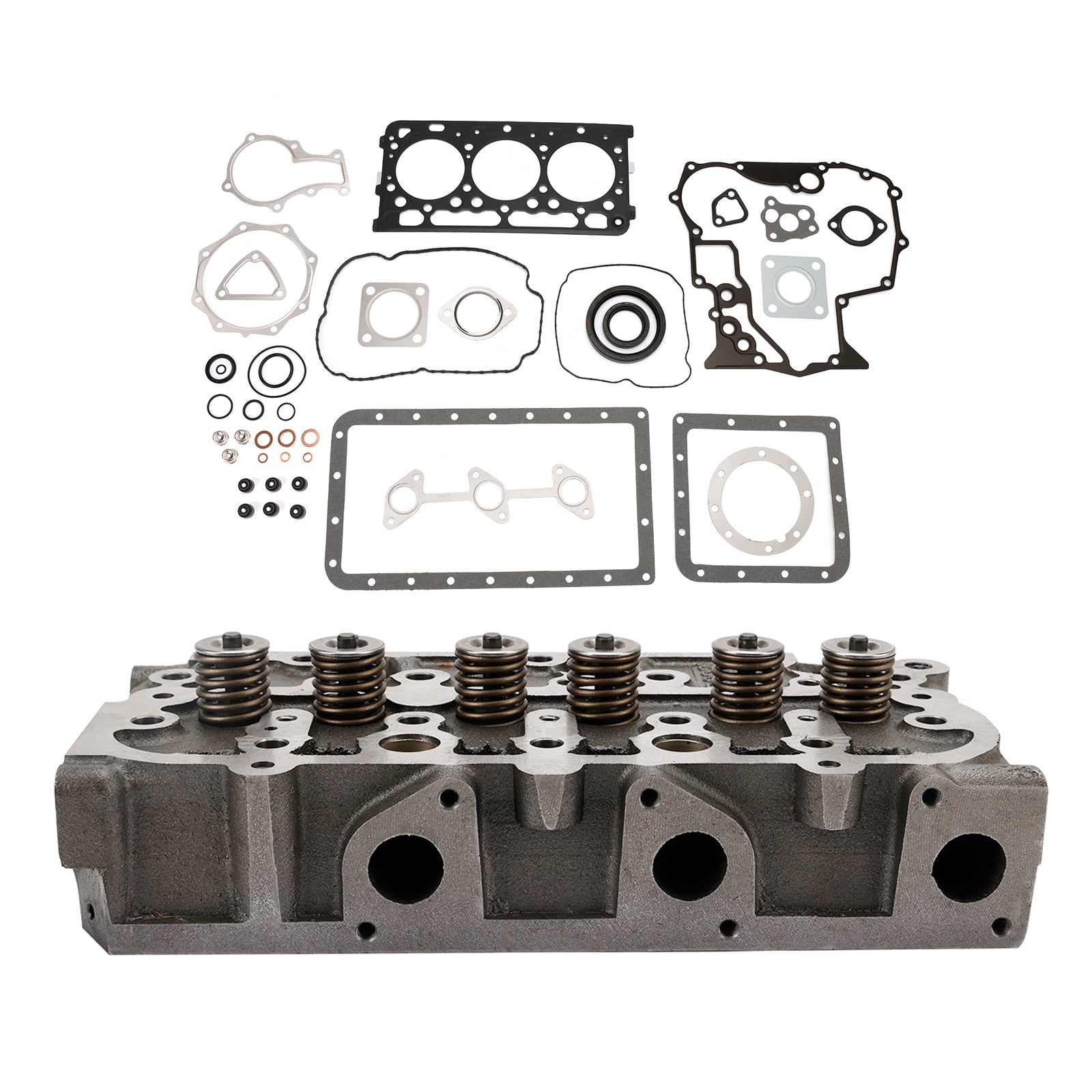 Kubota Utility Vehicle RTV900W RTV900W6 Complete Cylinder Head+Gasket Kit Tractort 1G962-03045 1G962-03046