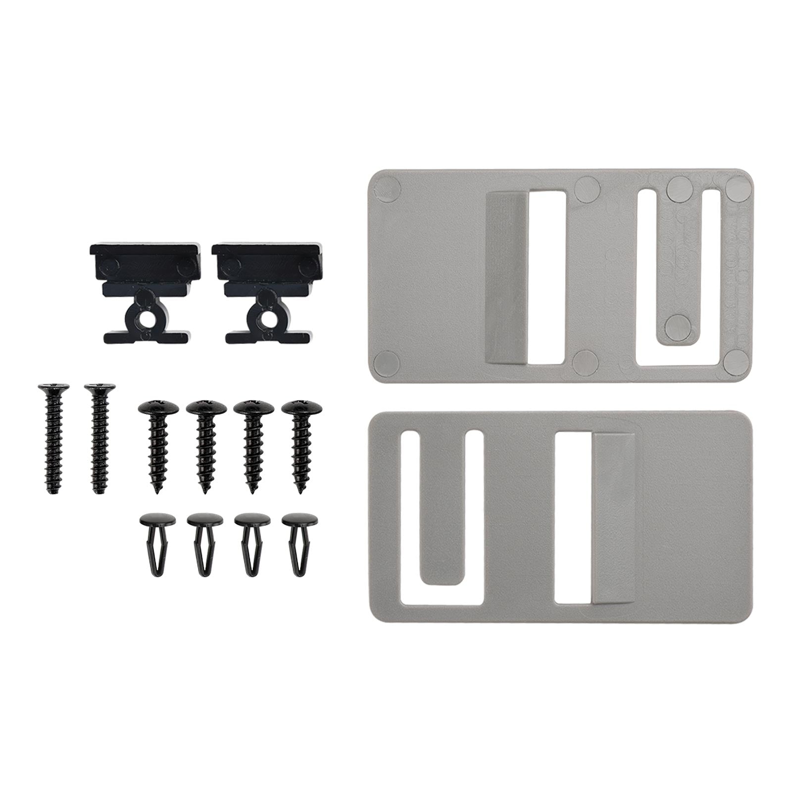 2×RV Refrigerator Door Handle Holder Grip Black Hardware For Dometic 3316882900