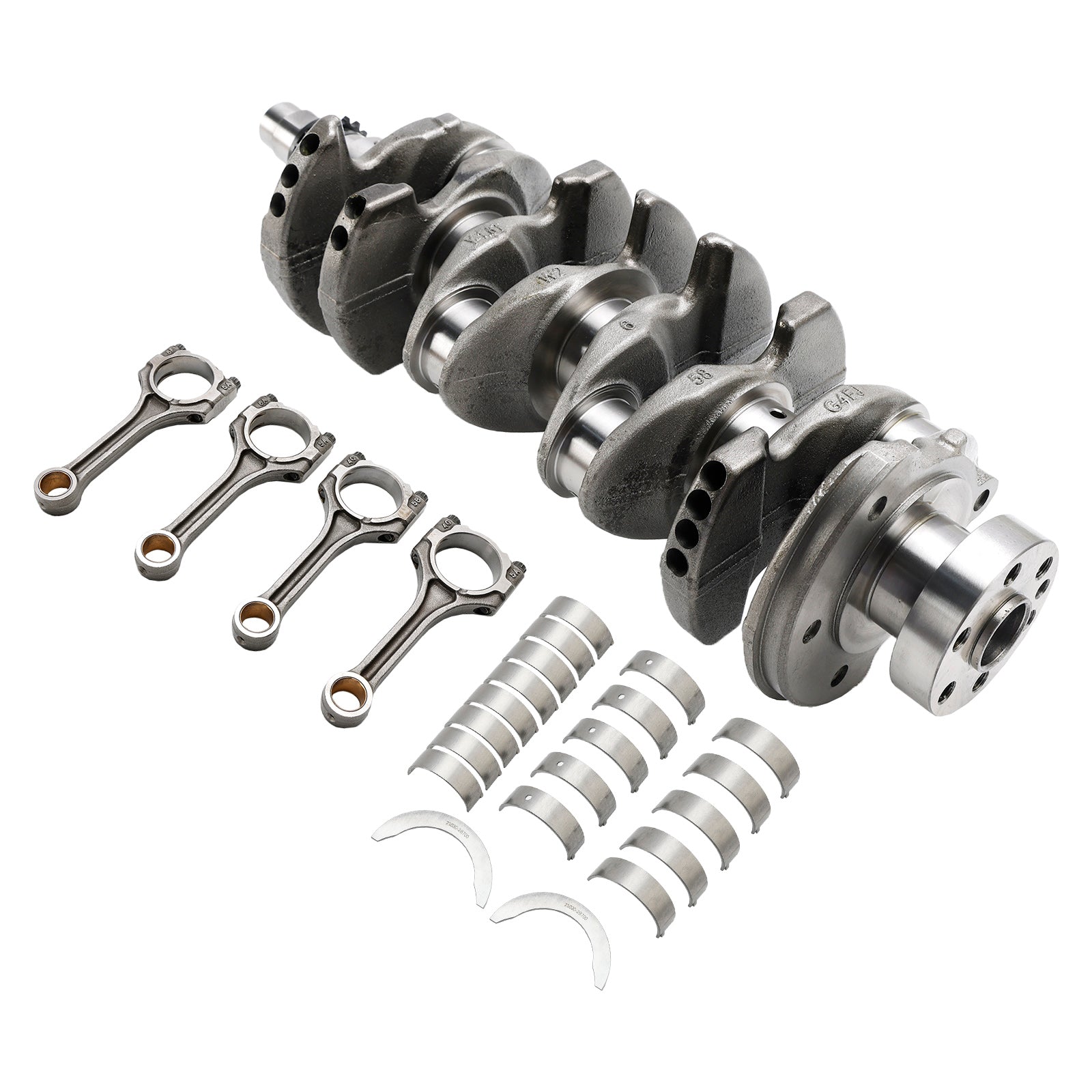 G4FJ 1.6L Crankshaft & Connecting Rods & Bearings For Hyundai Tucson 2015-2020 23110-2B710