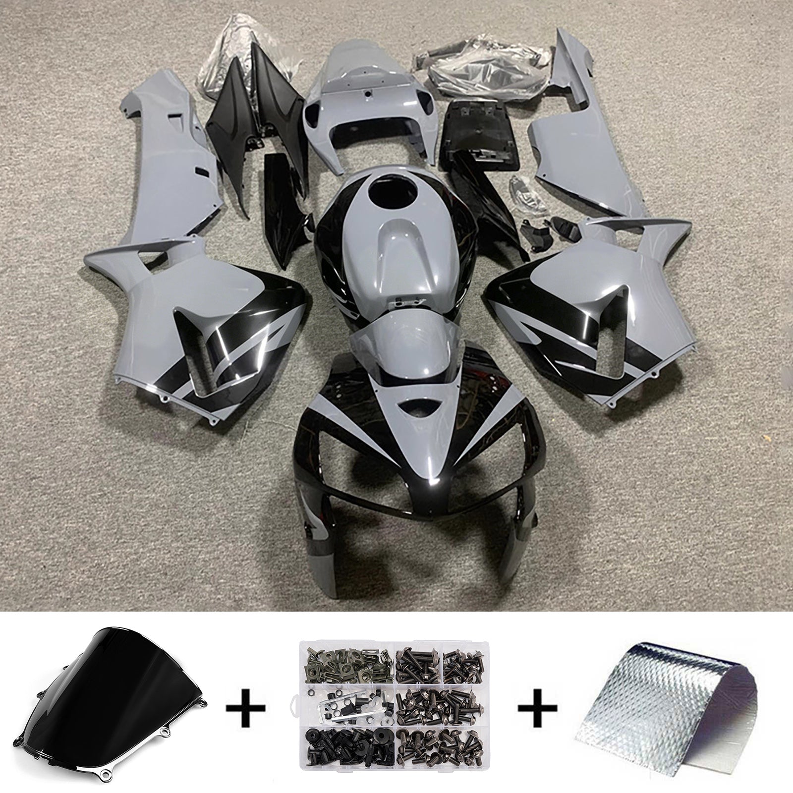 Injection Fairing Kit Bodywork Plastic ABS For Honda CBR600RR 2005-2006 F5