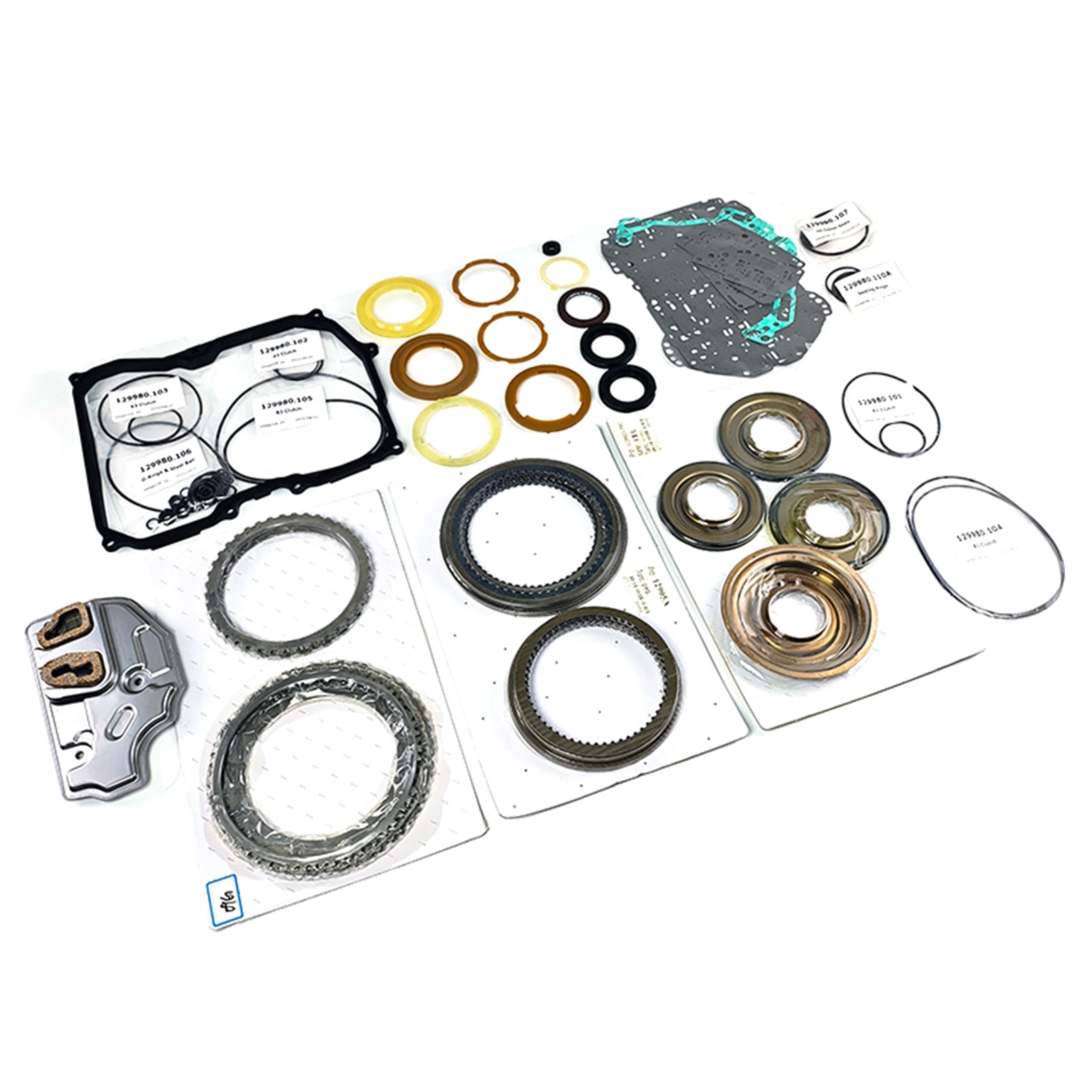 2009-2013 TIGUAN (L4 2.0L) 09G Transmissions Master Rebuild Kit Gasket Clutch Set TF60SN