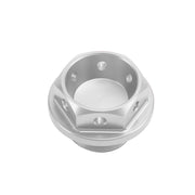 Billet Oil Filler Cap Silver M20x2.5 For Honda Grom 125 14-22 Monkey Z 125 18-22