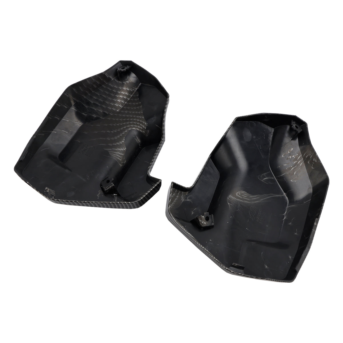 Side Frame Fairing Cowl Guards Radiator Cover For BMW R1250GS ADV 2018-2023 Carbon