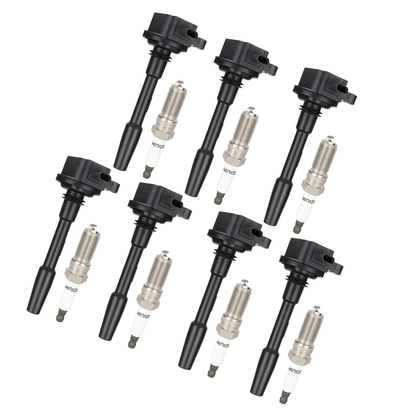 7xIgnition Coils Spark Plugs UF835 For Ford F150 Truck V8 5.0L 2018-2021