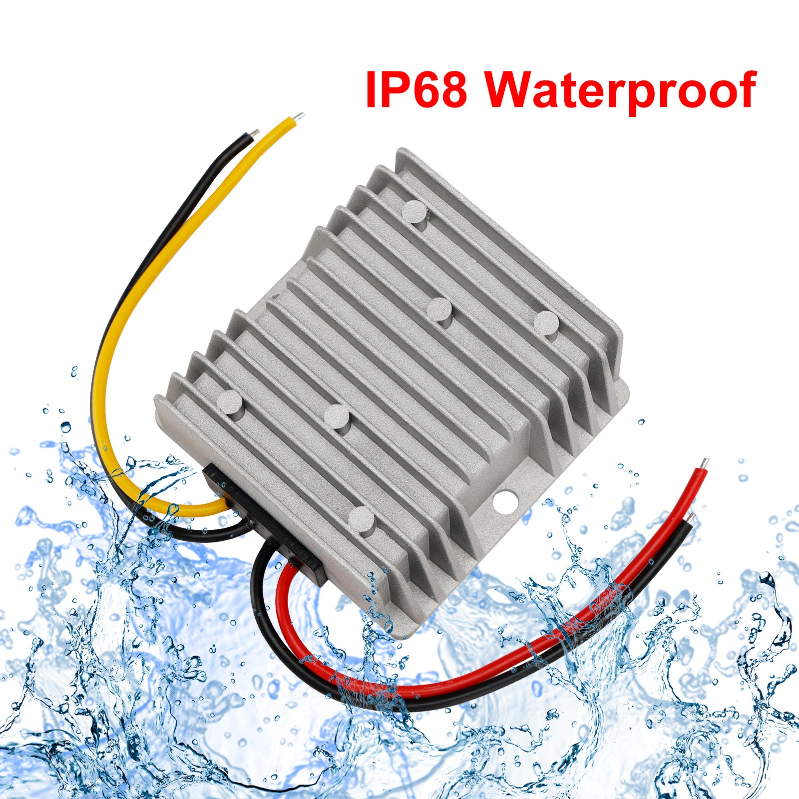 DC-DC 12/24V-36V 6A 216W Step Up Car Power Supply Converter Regulator Waterproof