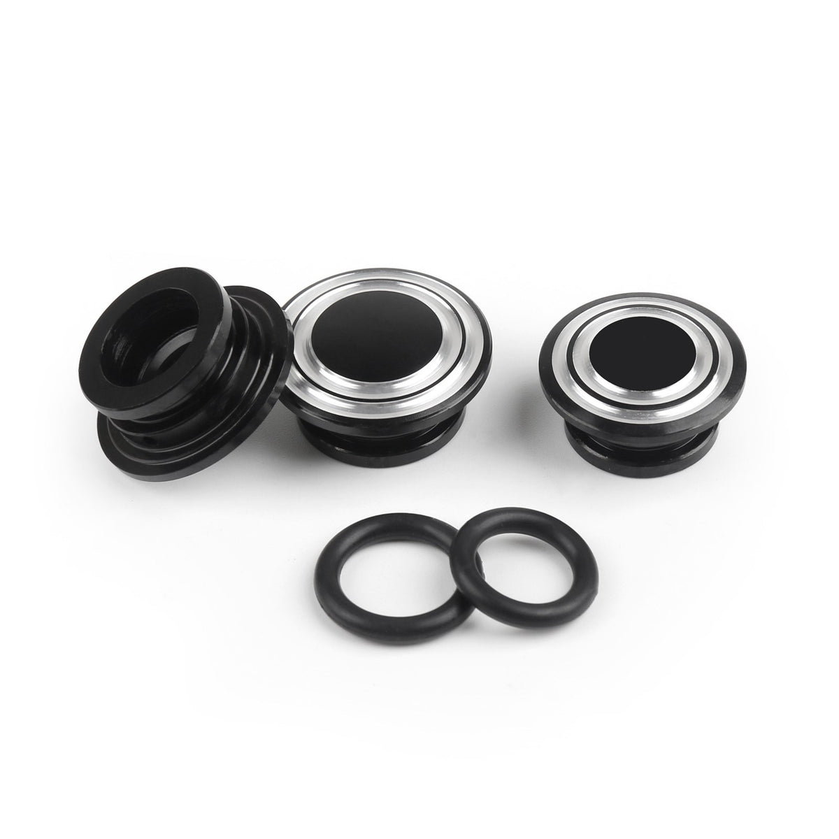 CNC 13PCS Black Frame Hole Caps Plug Cover Fit for BMW R Nine T R1200 2014-2016