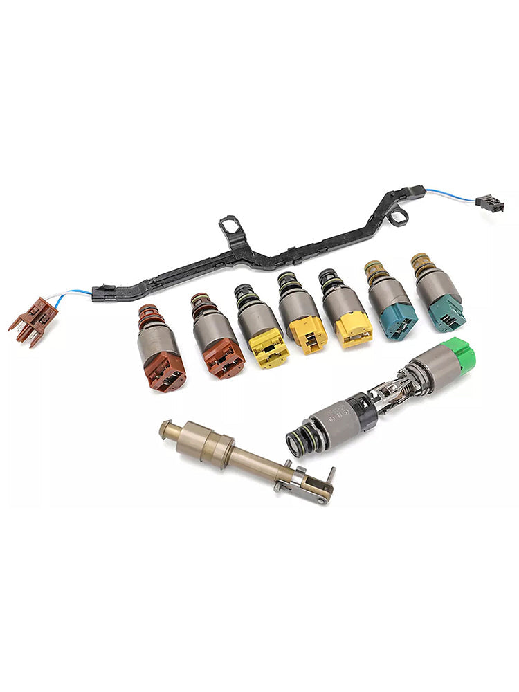 2009-2010 BMW 535 xDrive 3.0 L6 E60 E61 6HP28 Transmission Valve Body Repair Solenoid Kit 1068298047