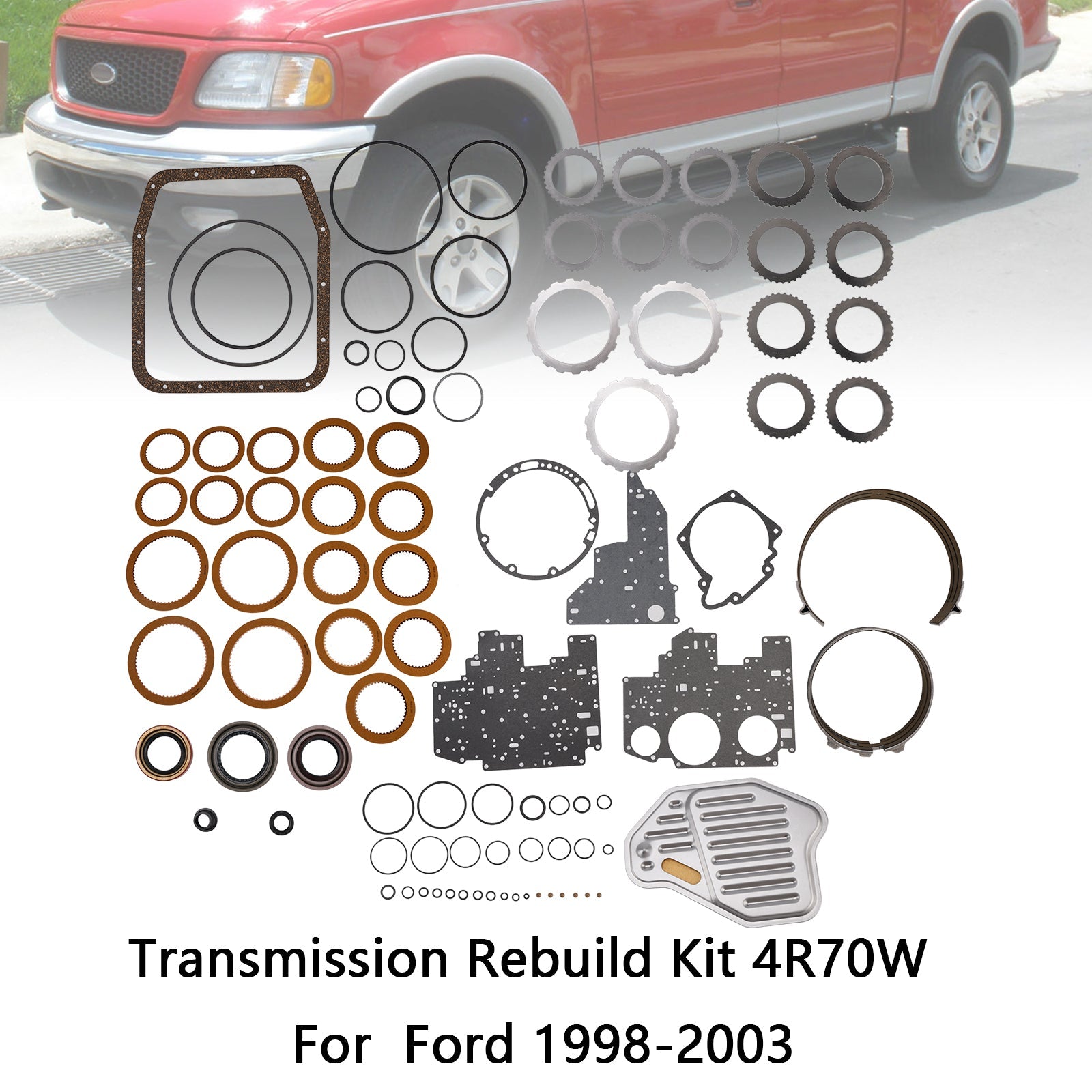 1998-2003 Ford Transmission Rebuild Kit 4R70W