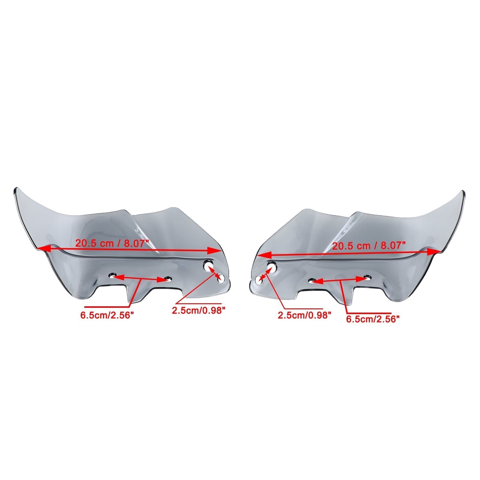 2018-2021 Yamaha Tracer900/GT Handguard Extensions Hand Protector