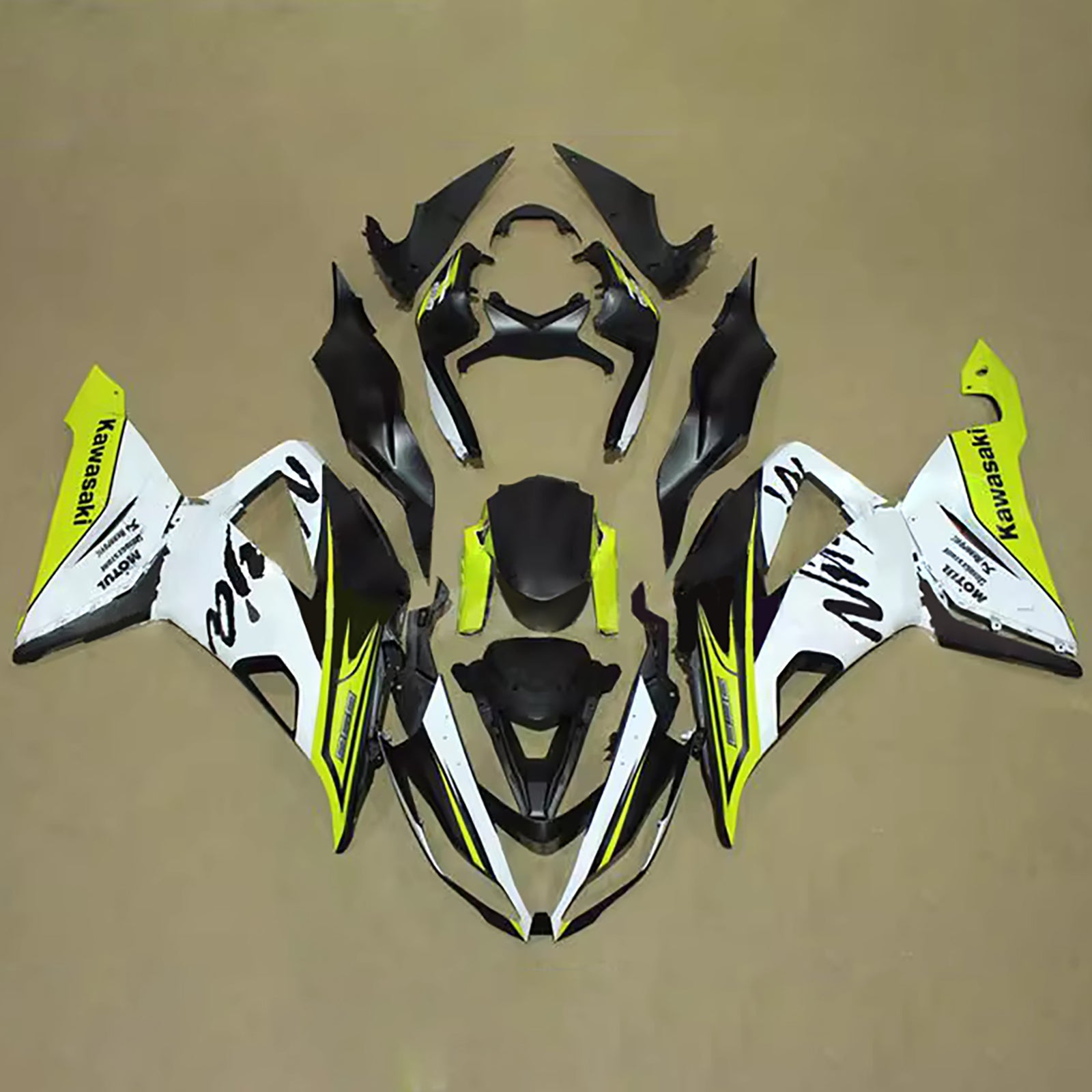 Injection Fairing Kit Bodywork Plastic ABS fit For Kawasaki ZX6R 636 2013-2018