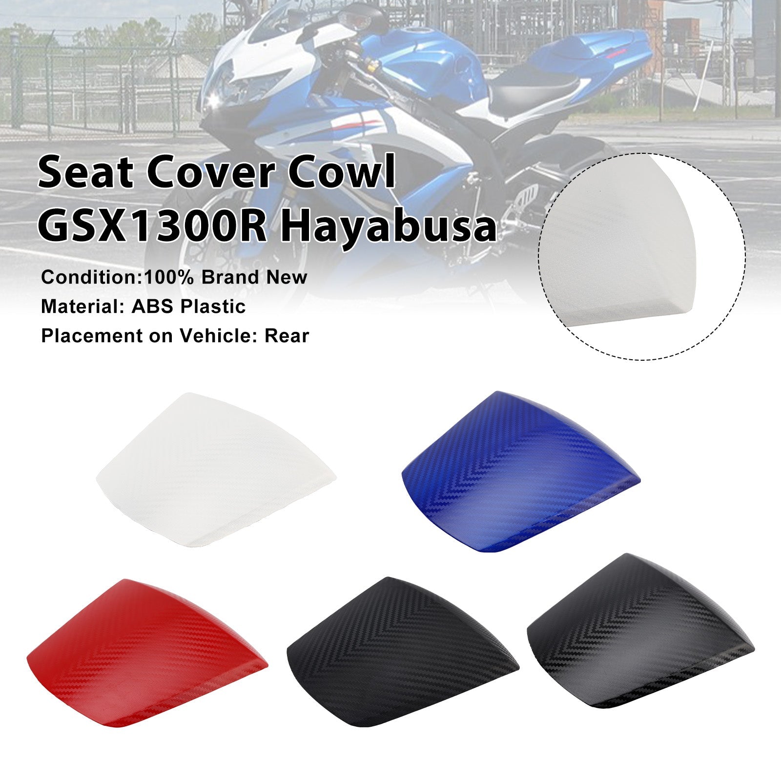 Rear Seat Fairing Cover For Suzuki GSXR600 GSXR750 K11 2011-2026