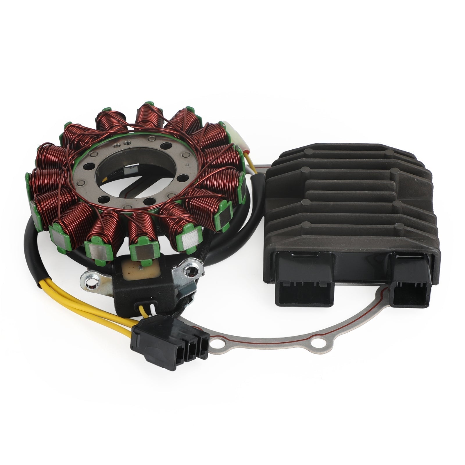 2011 Honda CBR1000RR 3AC Fireblade Magneto Stator+Voltage Regulator Rectifier+Gasket 31120-MFL-D21