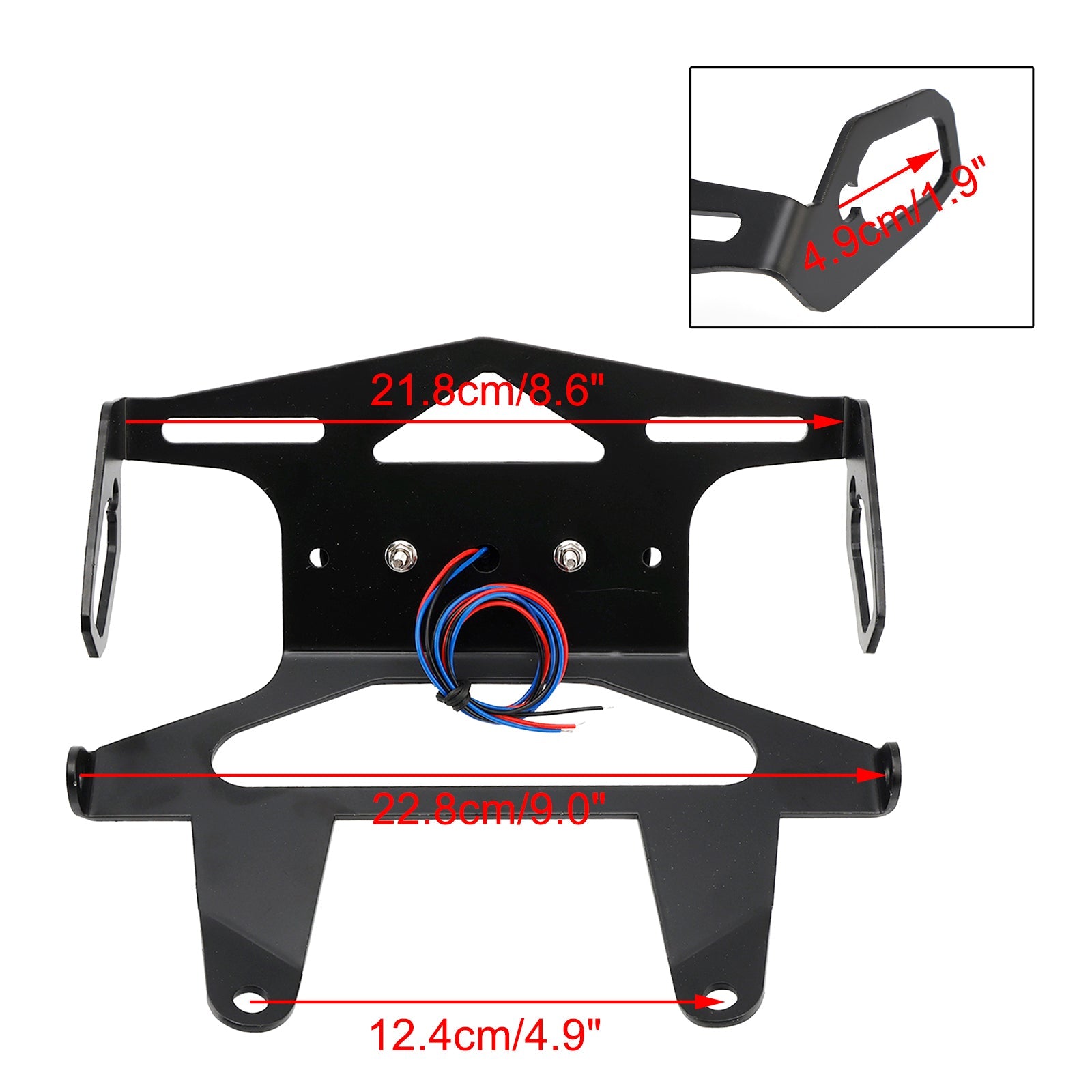 2023-2025 Kawasaki Eliminator 450 / SE License Plate Holder Frame Bracket