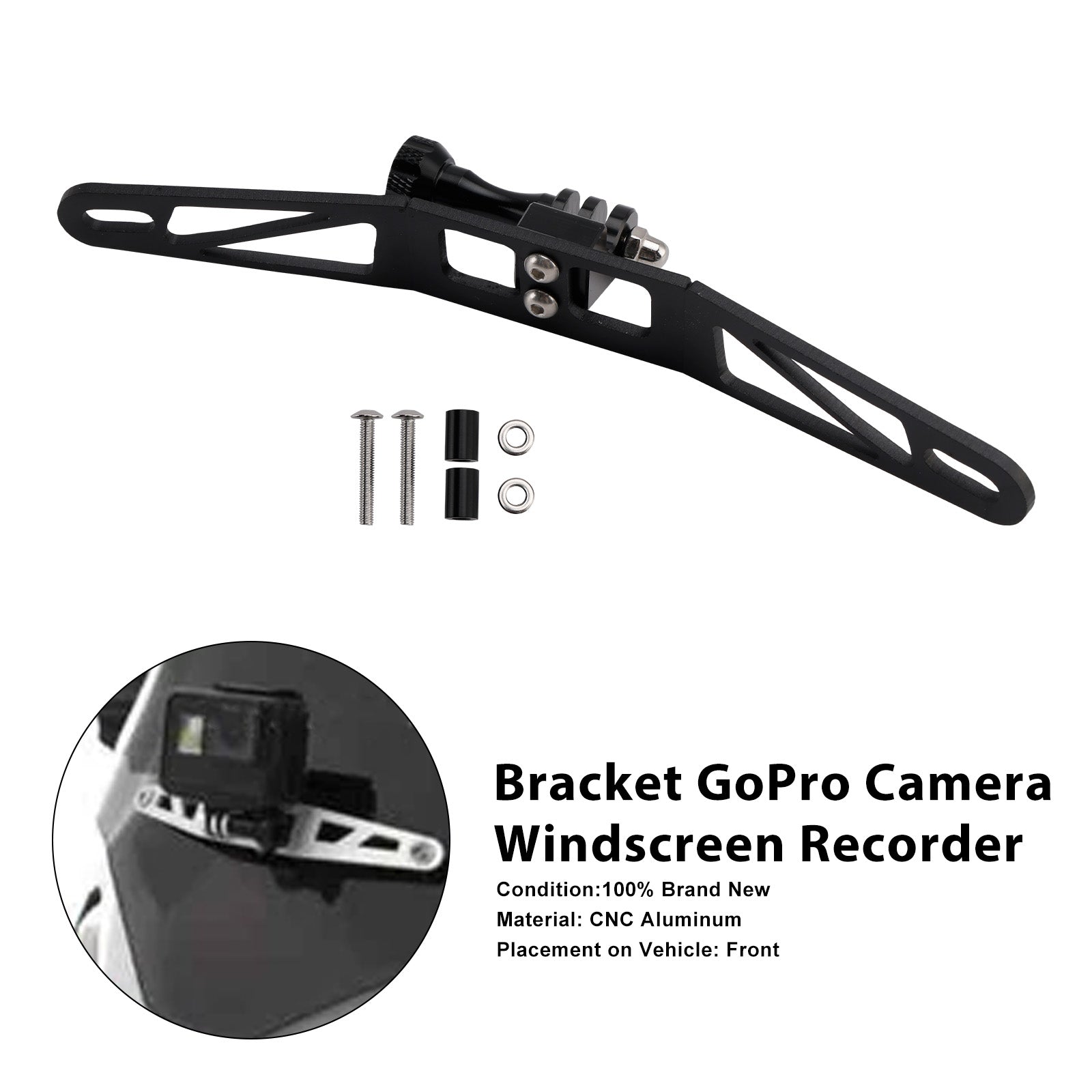 Bracket GoPro Camera Windscreen For BMW R1300GS S1000XR F900XR F850GS