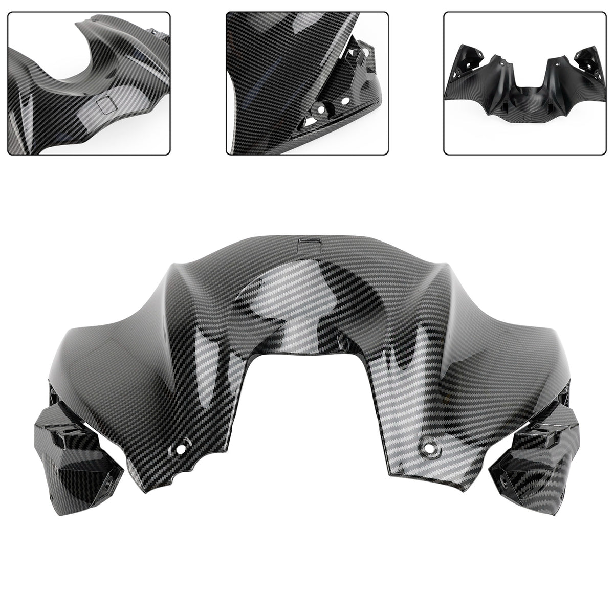 Carbon Front Tank Cover Fairing Panel For Suzuki GSX-S 1000 2015-2020
