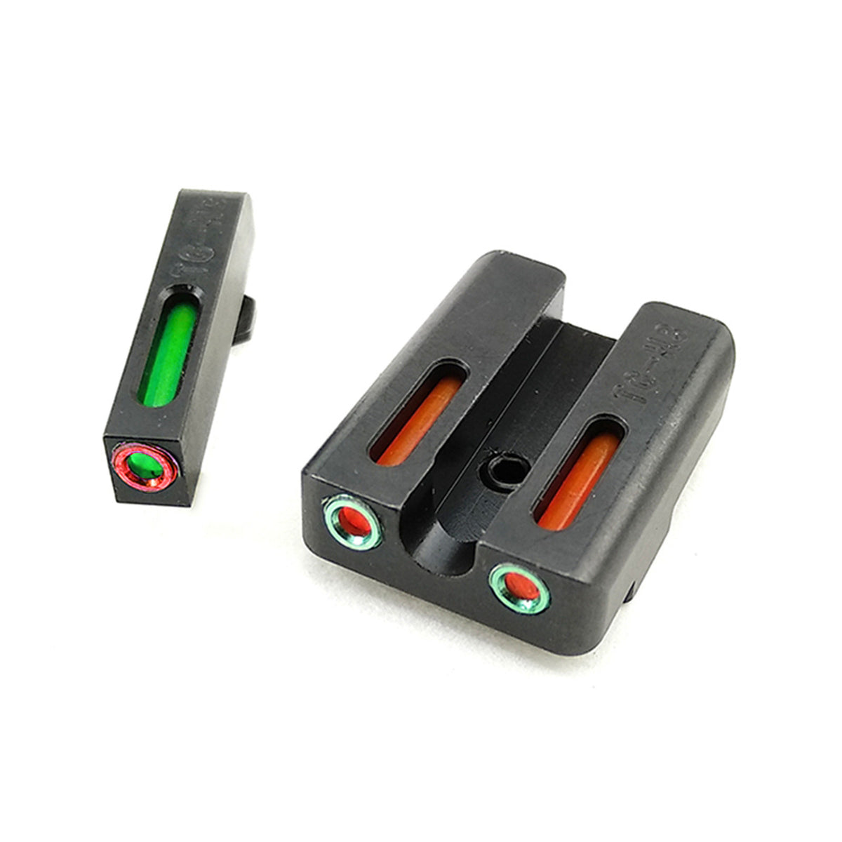 Fiber Optic Glock Sights For Models 17 19 22 23 24 26 27 33 34 35 38 39 45