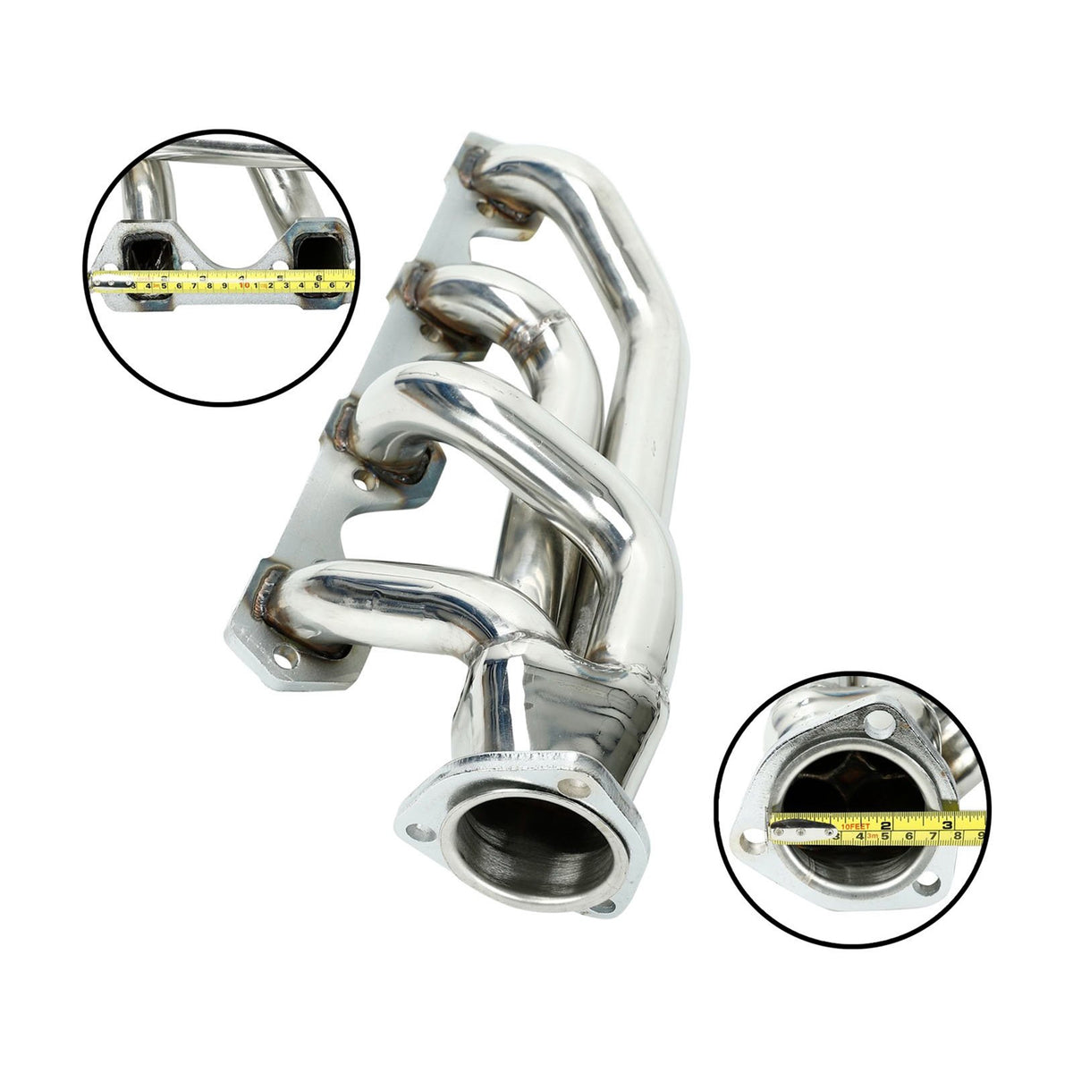 Stainless Exhaust Header fit Ford Mustang 1964-1977 302CU 5.0 260 289 302 V8