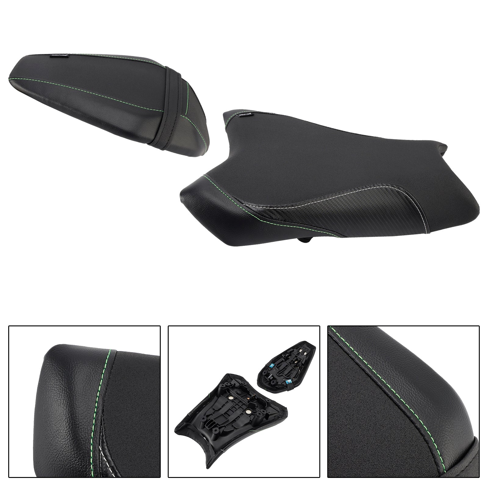 2024-2025 For Bmw R1300Gs R 1300 Gs Lower Front W/ Rear Seat Driver Pillion Black2