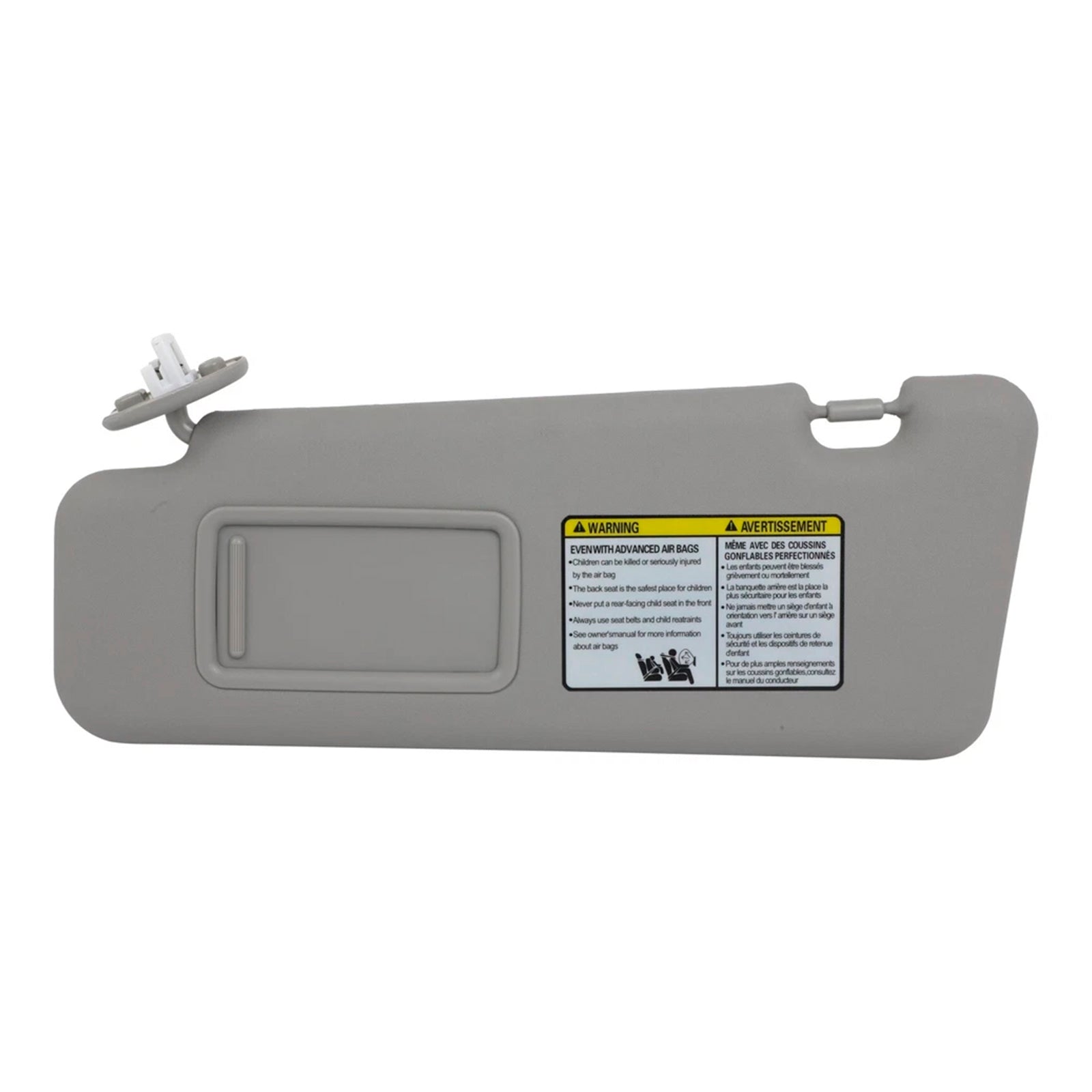 2008-2017 Honda Accord Gray Left Side Sun Visor 74320-48500-E0