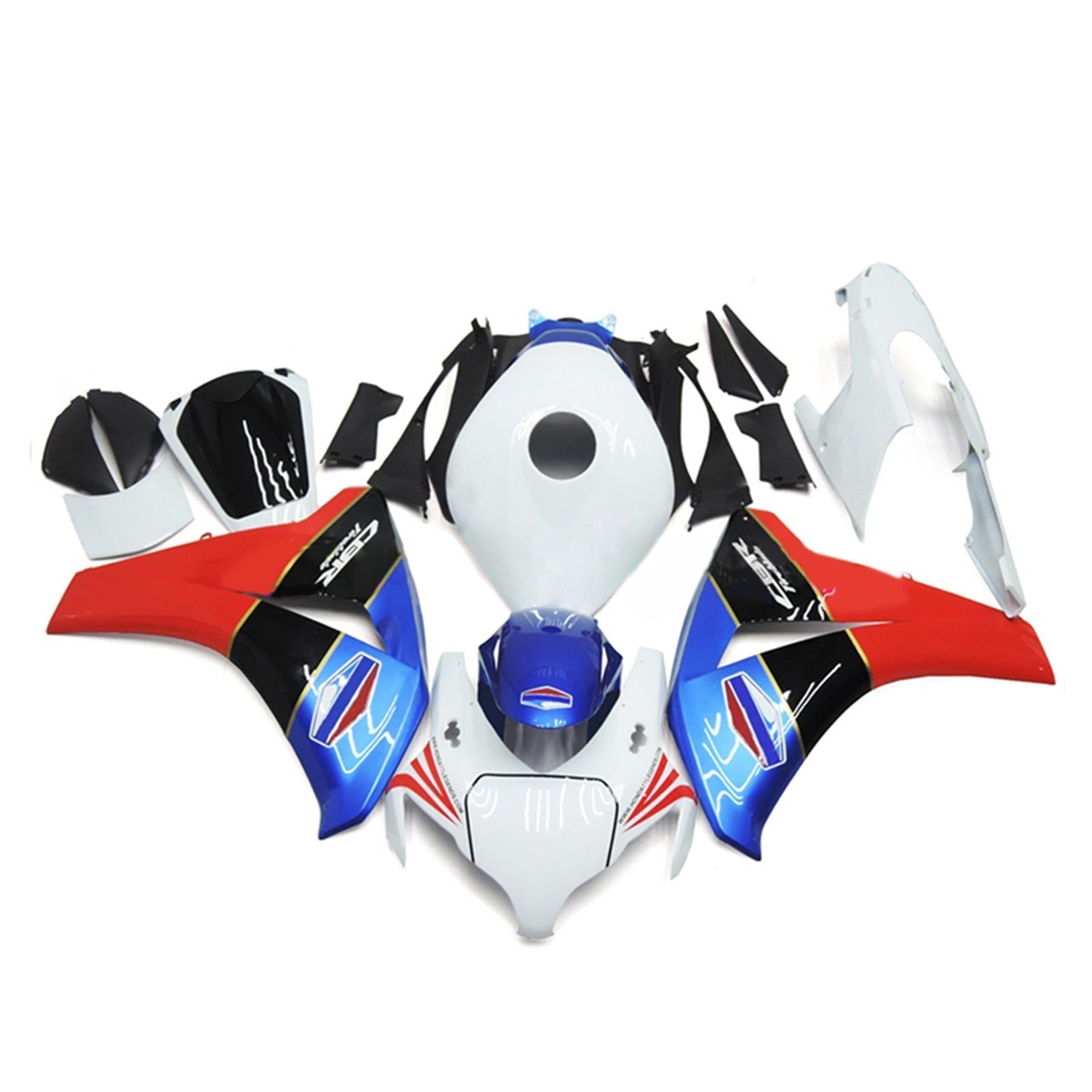 2008-2011 Honda CBR1000RR Injection Fairing Kit Bodywork Plastic ABS#190