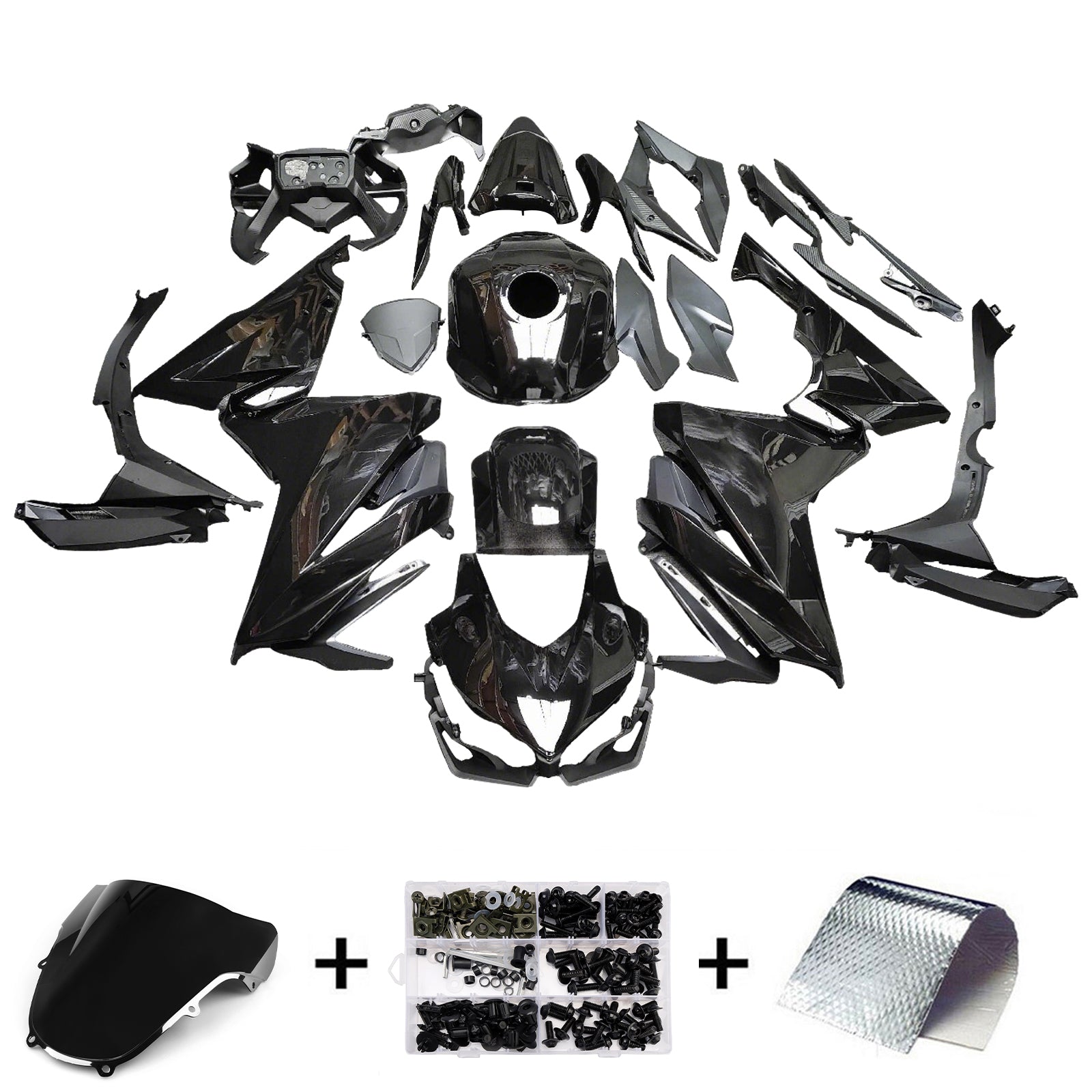 Injection Fairing Kit Bodywork Plastic ABS For Honda CBR500R 2019-2021