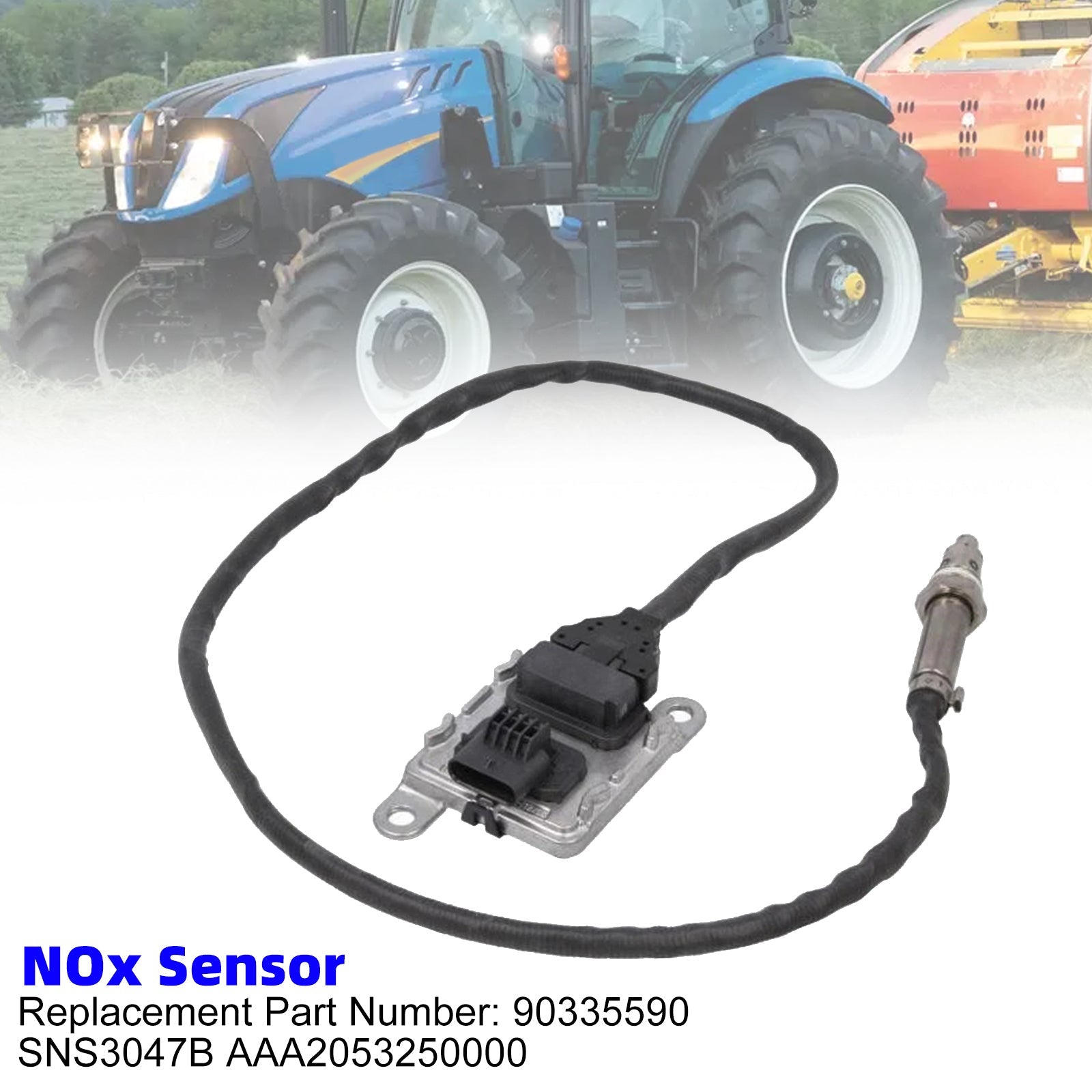 Nitrogen Oxide NOx Sensor 90335590 SNS3047B For Holland Case IH Tractors