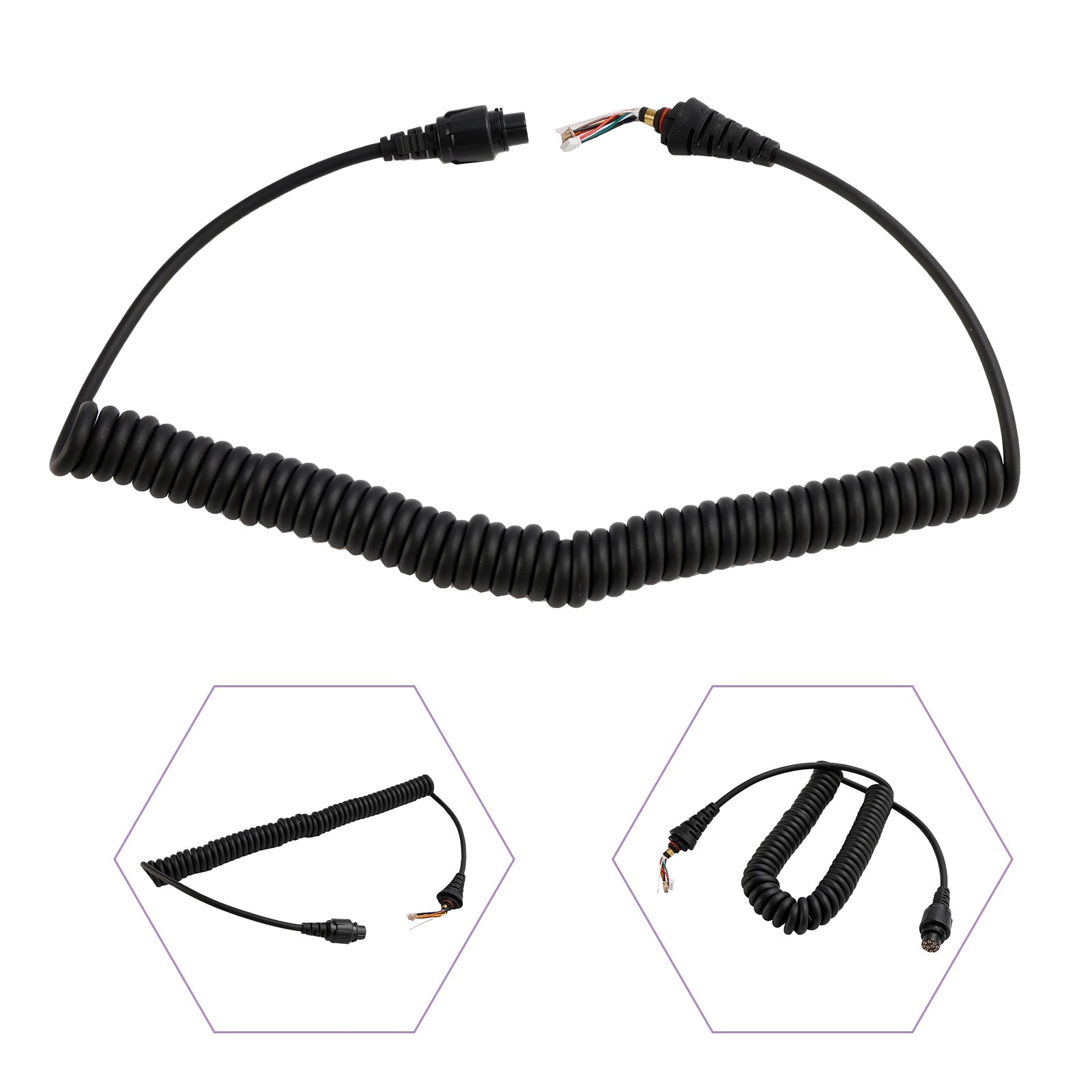 Car SM25A1 Display Screen Hand Microphone Cable For MD780 MD650 RD980 HM780 RD620