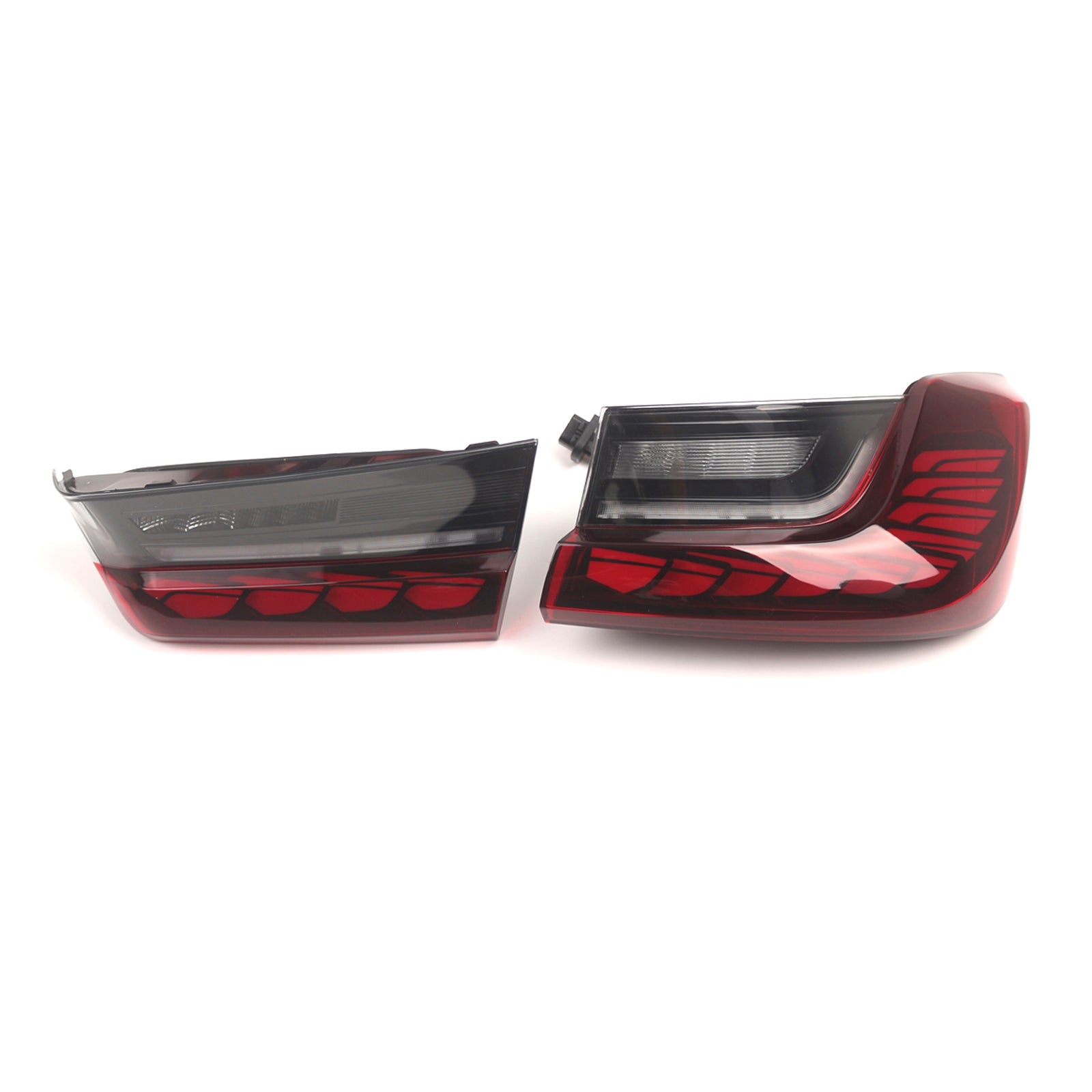 2019-2024 BMW 3 Series G20 G28 G80 M3 L&R Red LED Tail Lights Rear Lamp Assembly