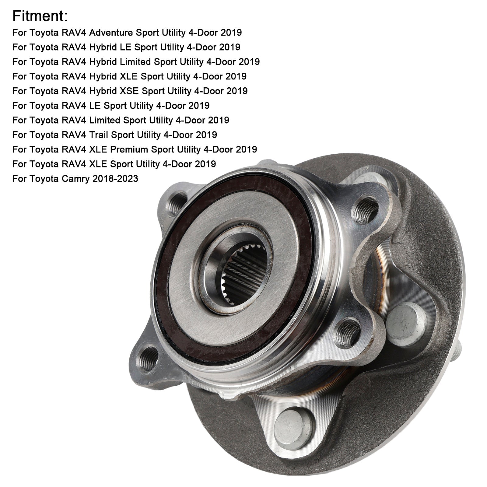 2018-2023 Toyota Camry Front Wheel Hub Bearing Unit 43550-33010