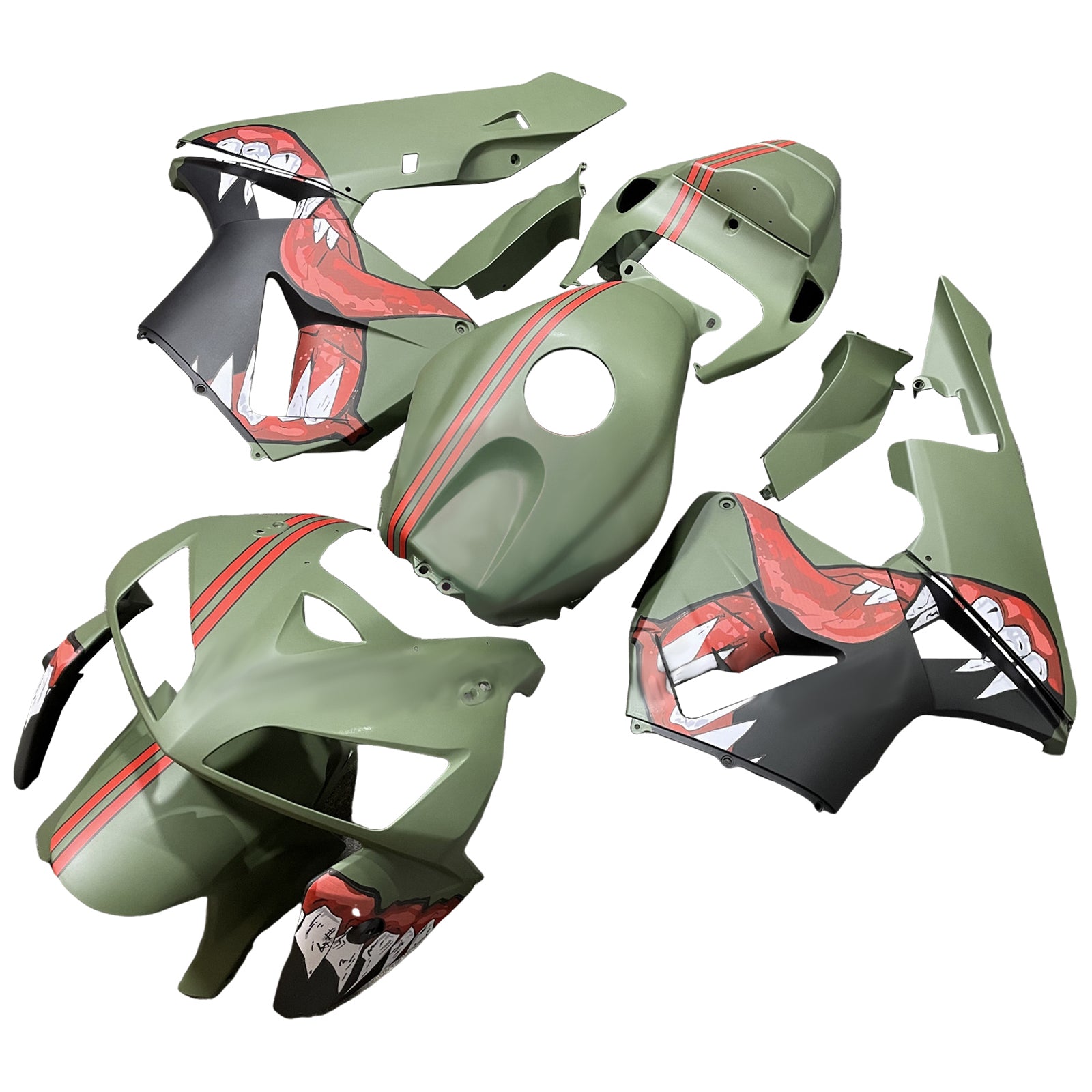 Injection Fairing Kit Bodywork Plastic ABS For Honda CBR600RR 2005-2006 F5