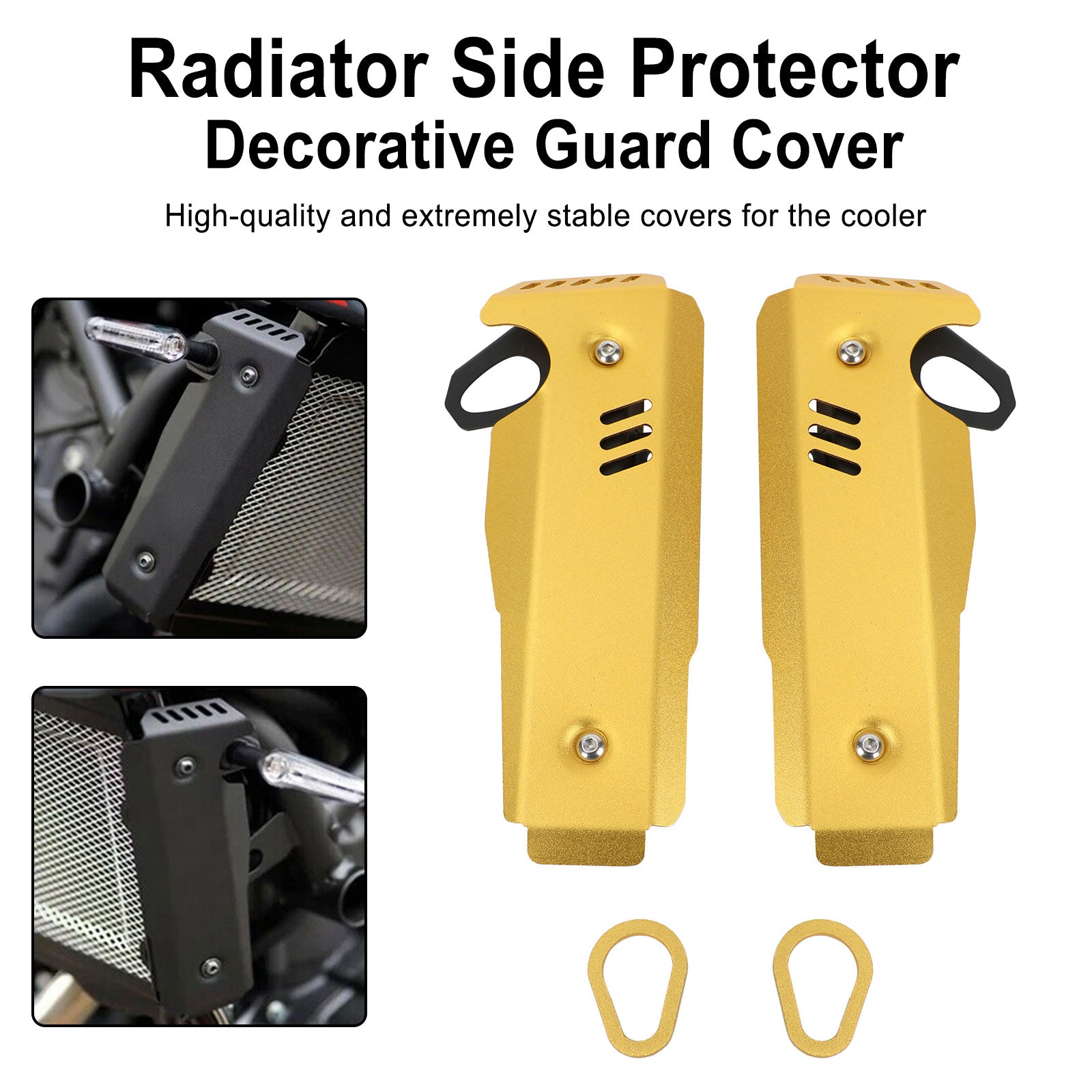 2021-2022 Yamaha MT-07 FZ-07 Radiator Side Protector Guard Cover Generic