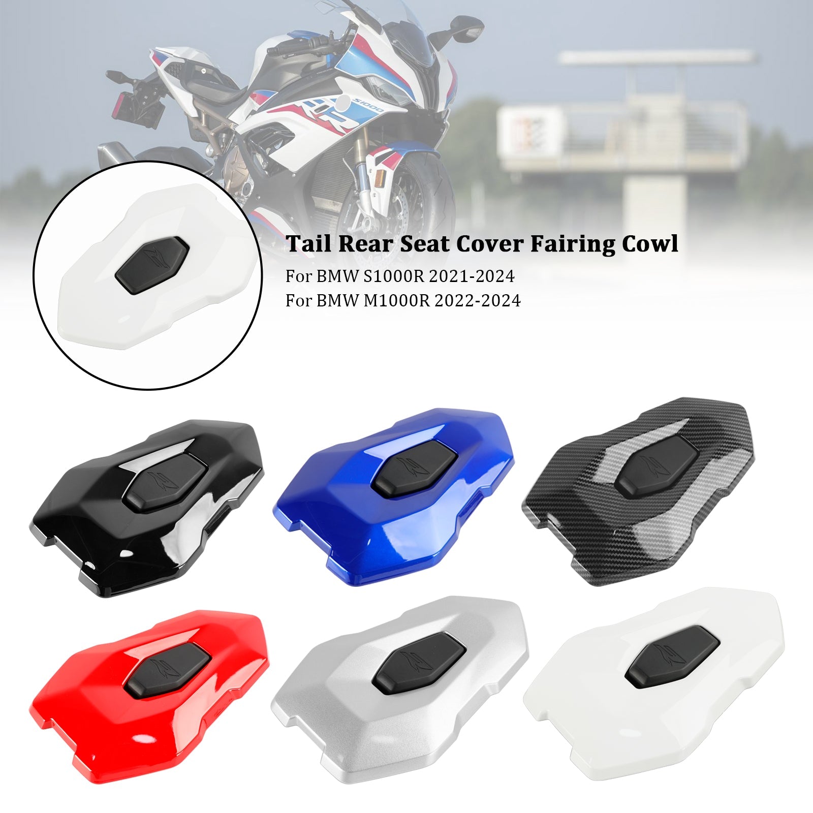 2021-2024 BMW S1000R 23-24 M1000R Tail Rear Seat Cover Fairing Cowl
