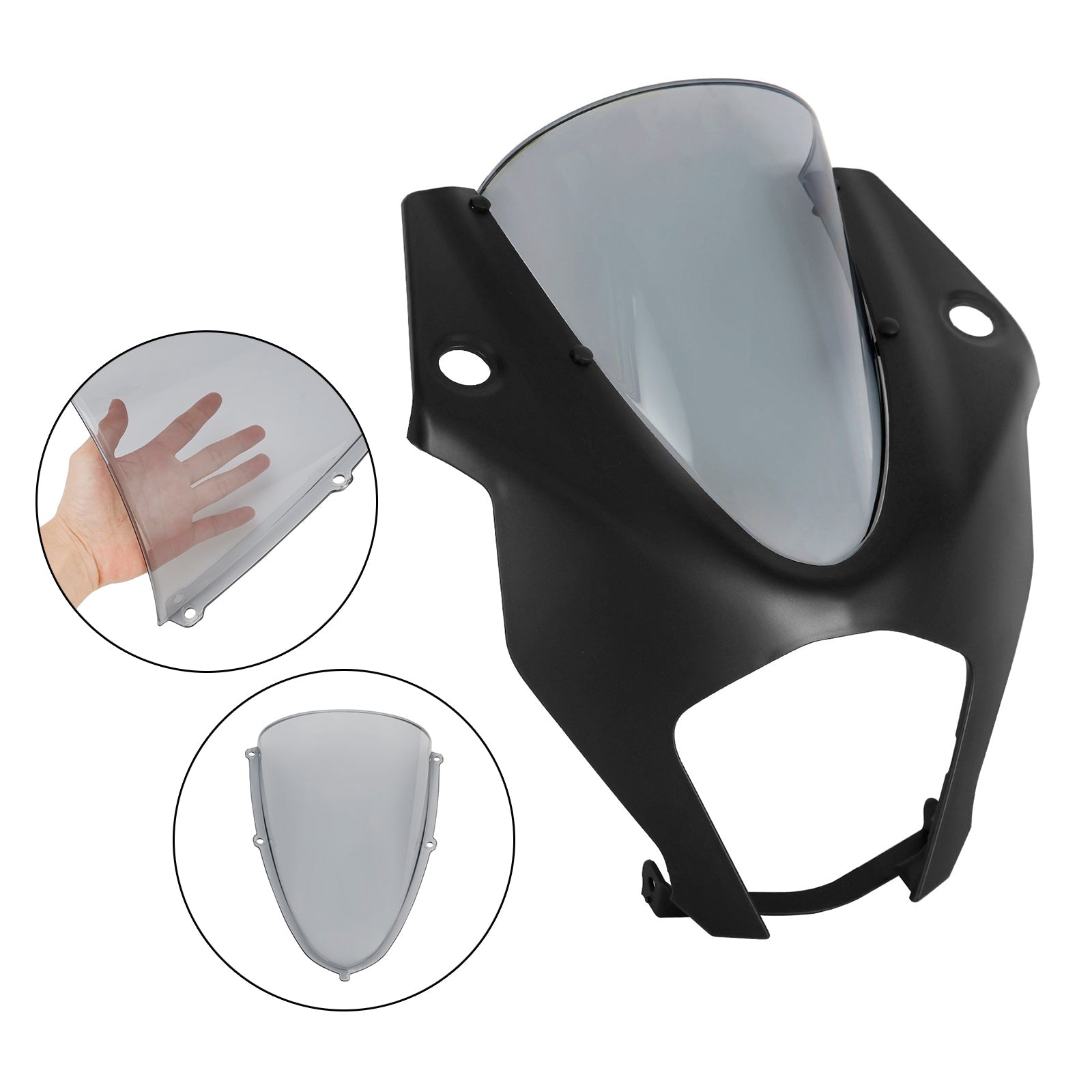 2022-2023 RC390 Windshield WindScreen Headlight Fairing Cover Generic