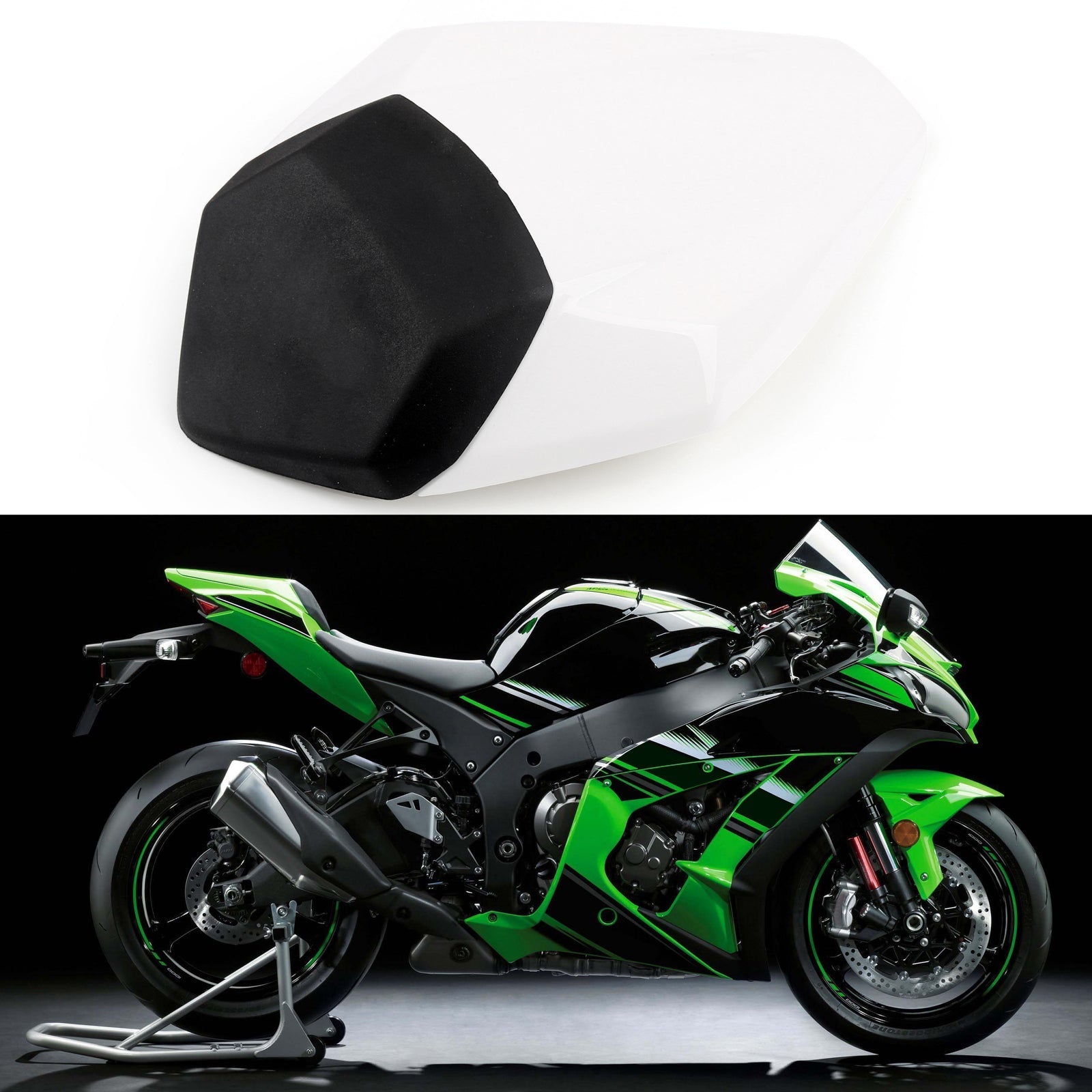 Rear Seat Cover Cowl For Kawasaki Nijia ZX10R ZX10-R 2016-2026 GBlack