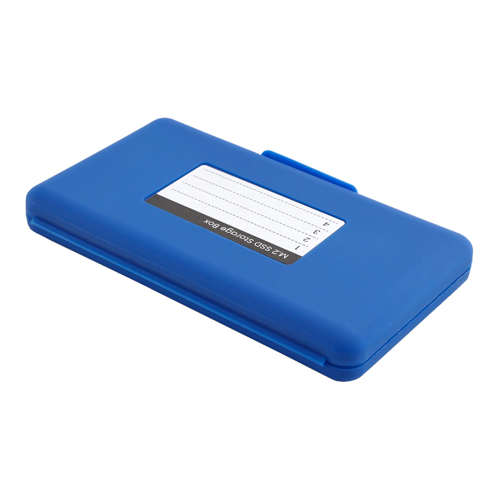M2 Hard Drive Protection Box Solid State Drive Box Shockproof Waterproof Blue