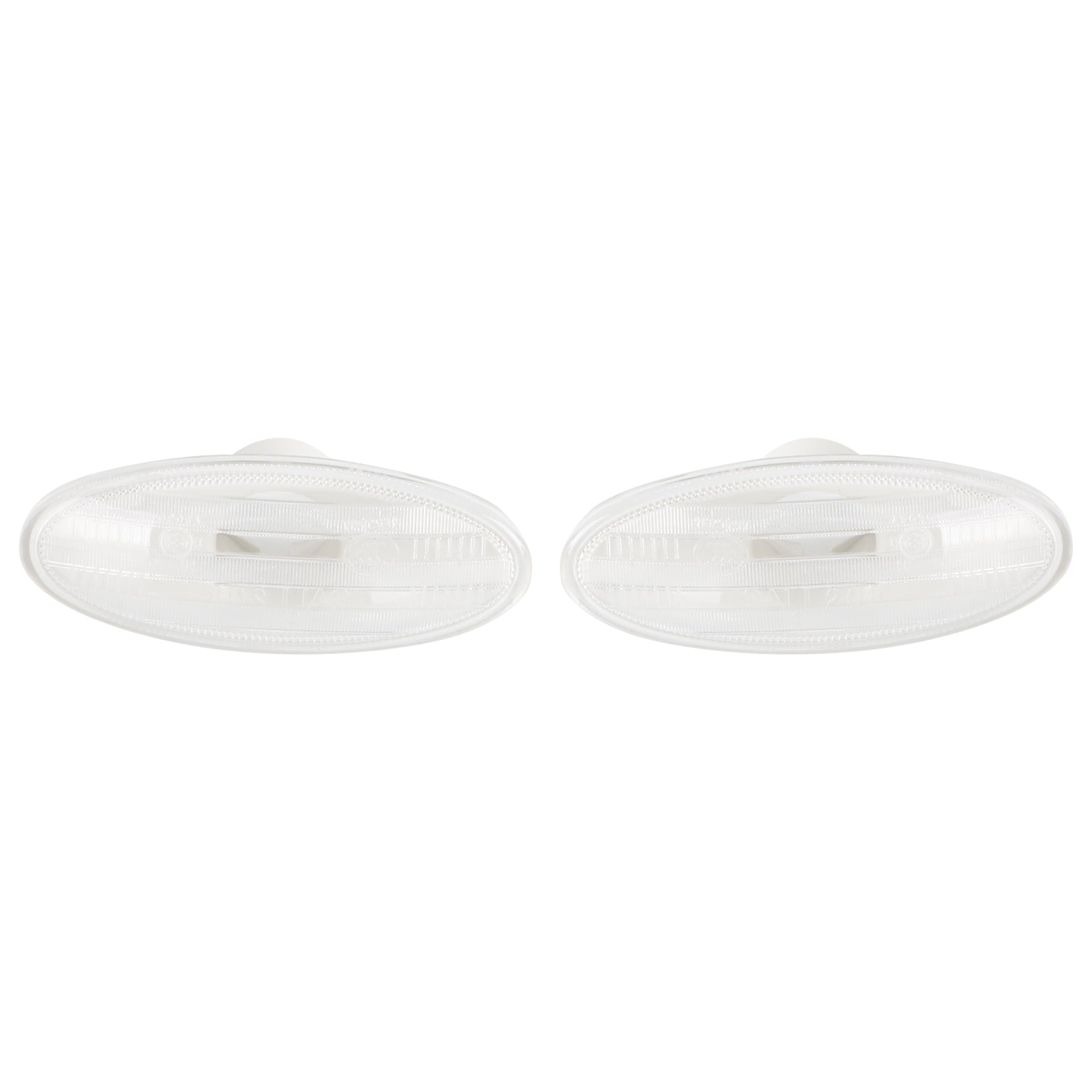 2X Clear Side Marker Lamp Turn Signal Light Housing for 2008-2011 for Renault Koleos Pre-LCI 26160-89900