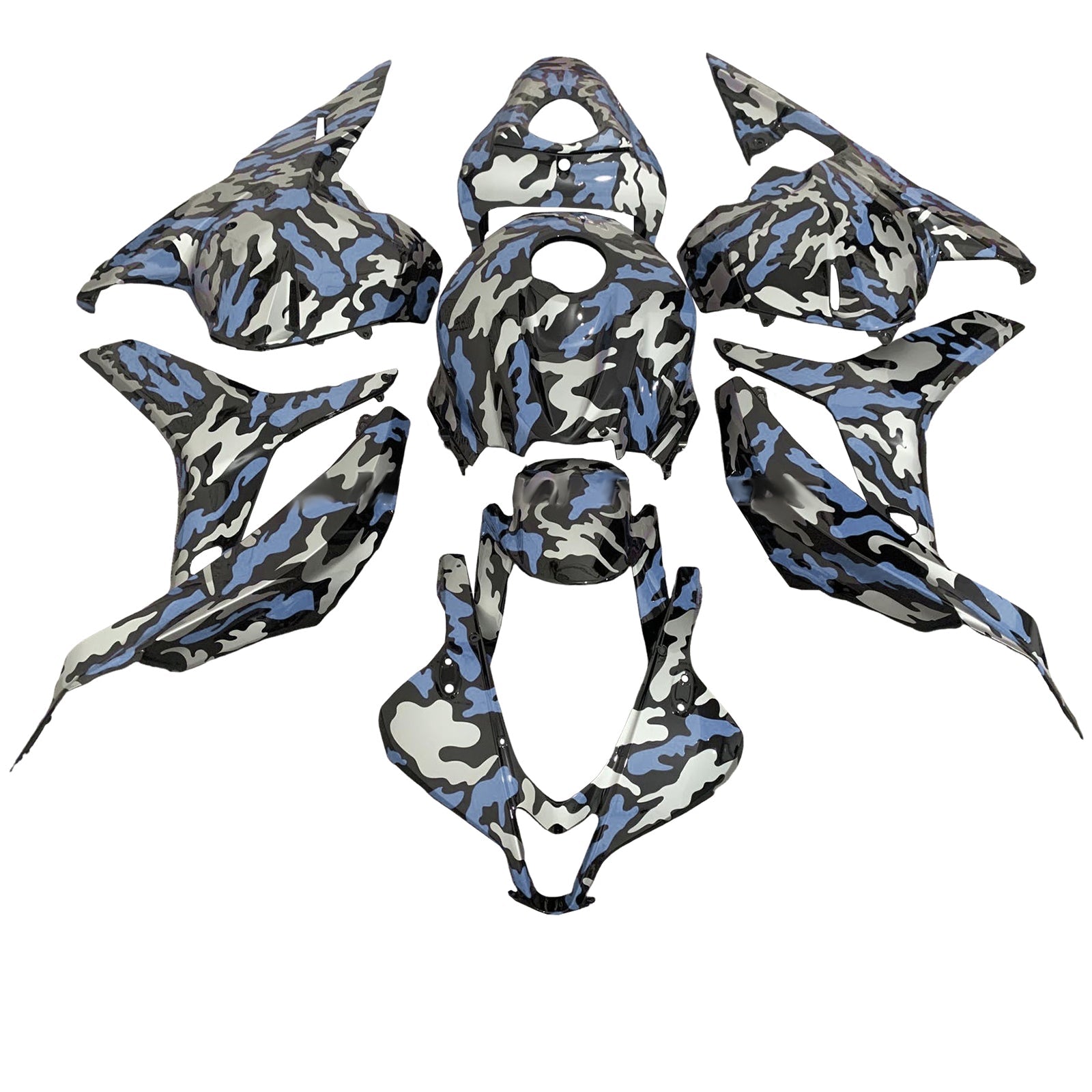 Injection Fairing Kit Bodywork Plastic ABS For Honda CBR600RR 2009-2012 F5