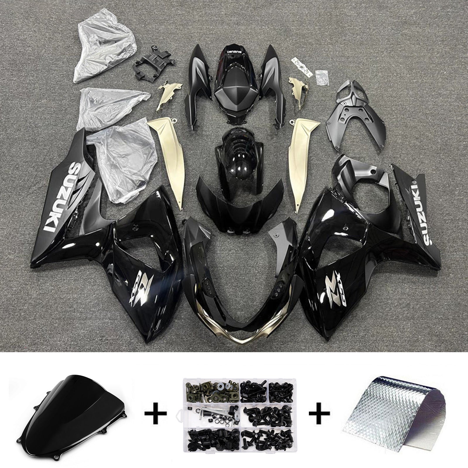 Injection Fairing Kit Bodywork Plastic ABS For Suzuki GSXR1000 2009-2016 K9